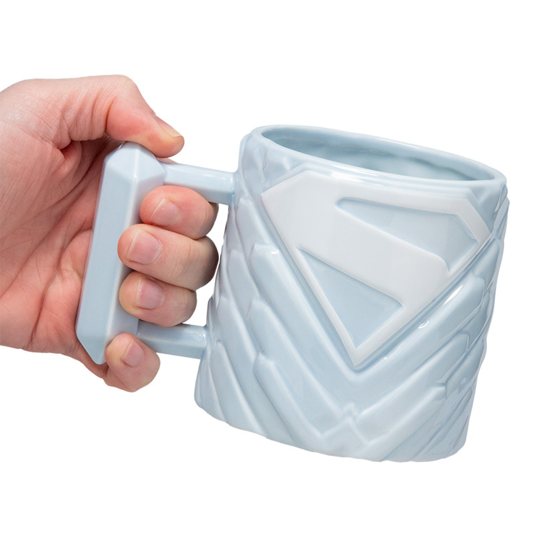 Superman 2025 James Gunn Fortress of Solitude Shaped Ceramic Mug, Blue