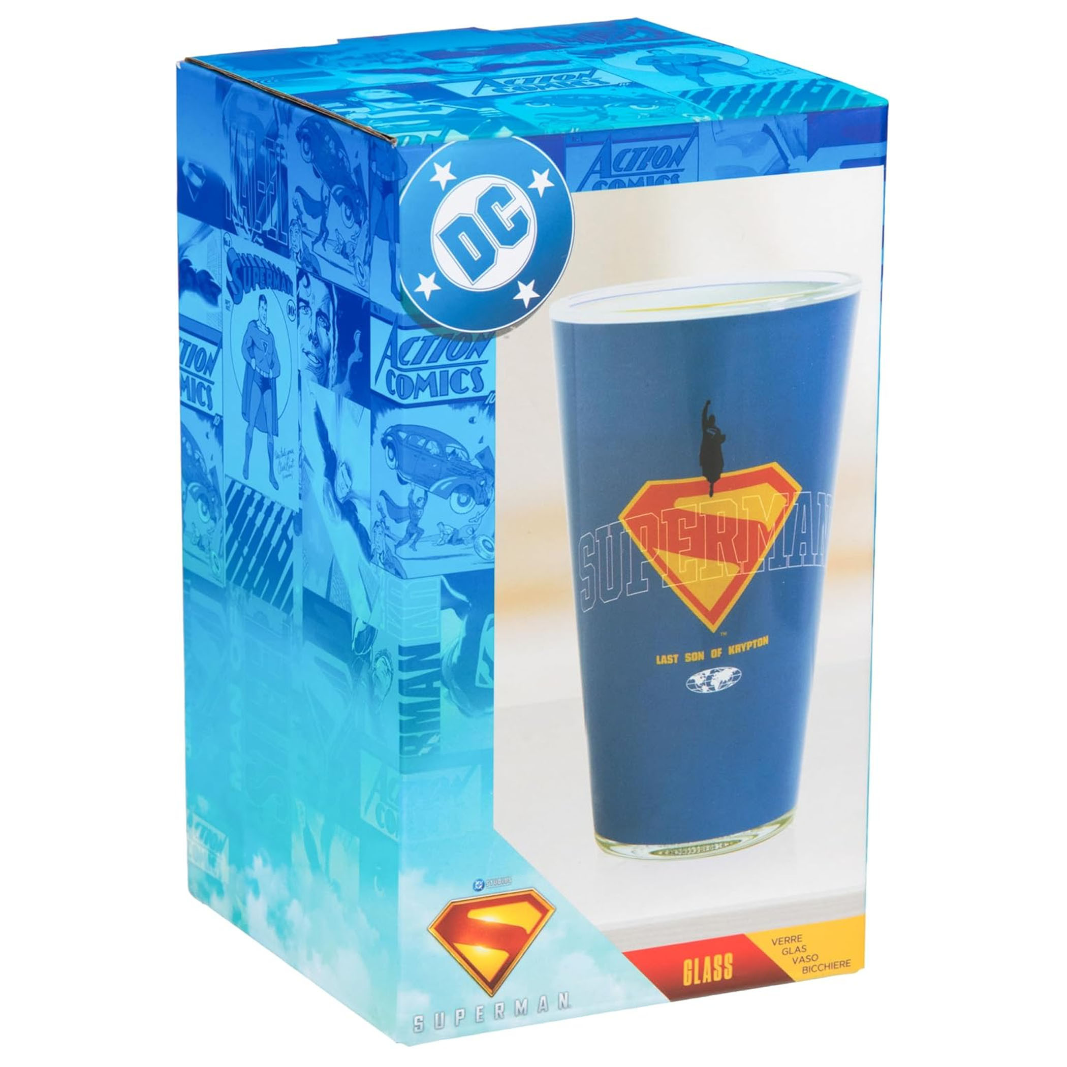 Superman James Gunn 2025 Pint Glass