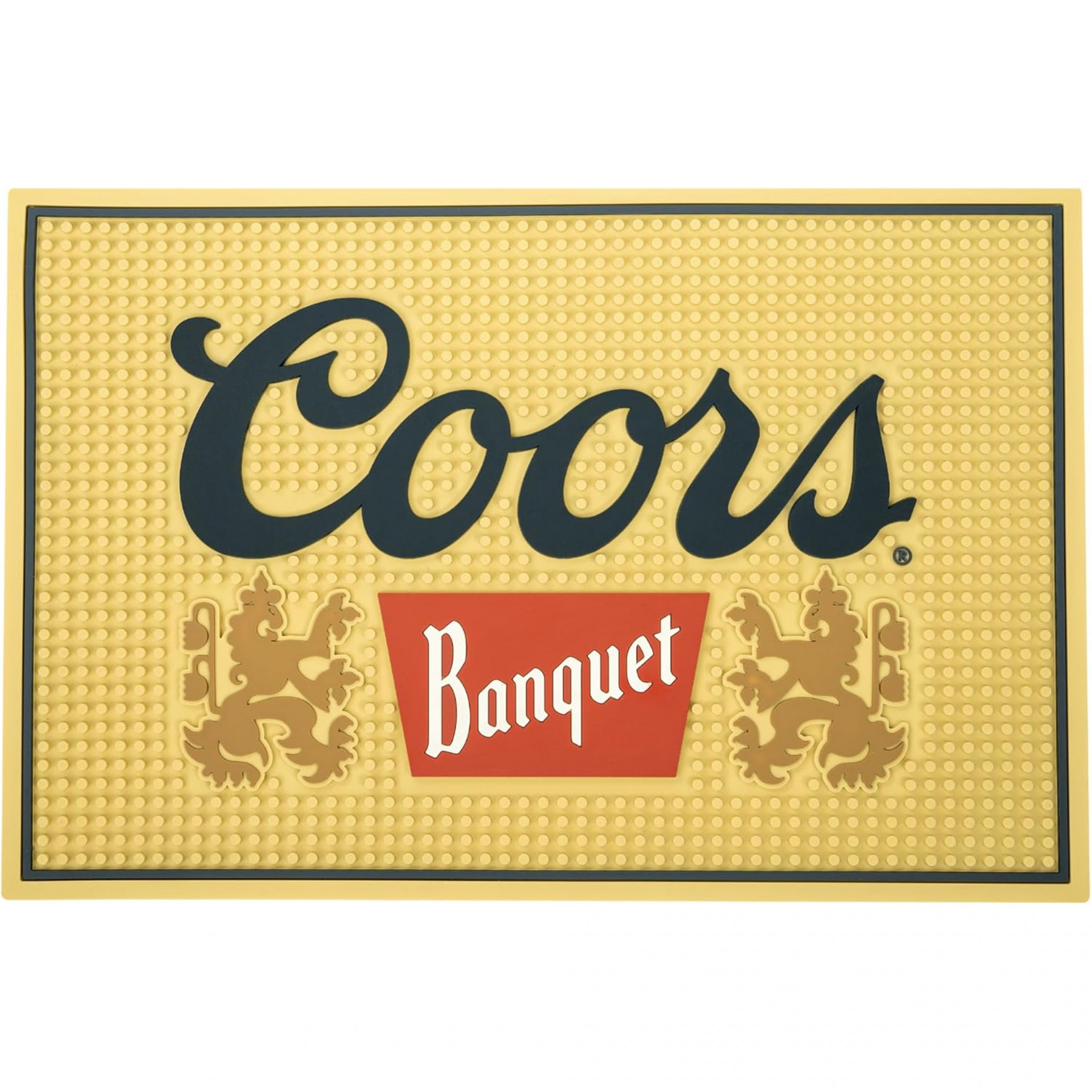 Coors Banquet Classic Logo Bar Mat