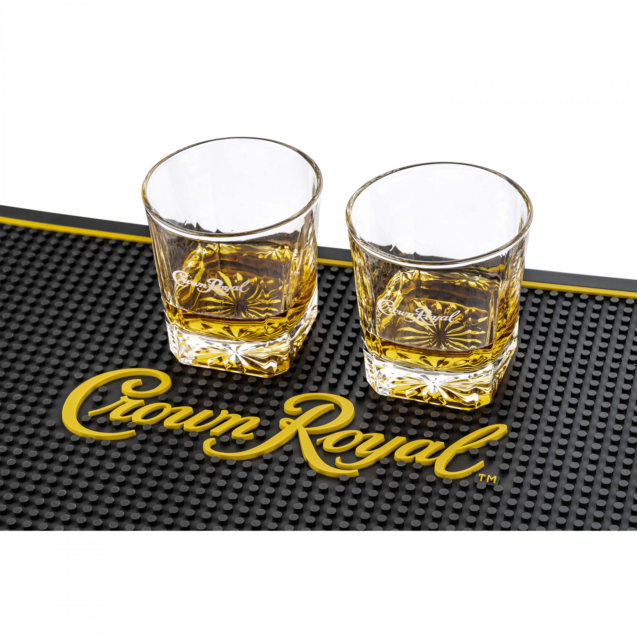 Crown Royal Whiskey Glasses and Whiskey Stone Set
