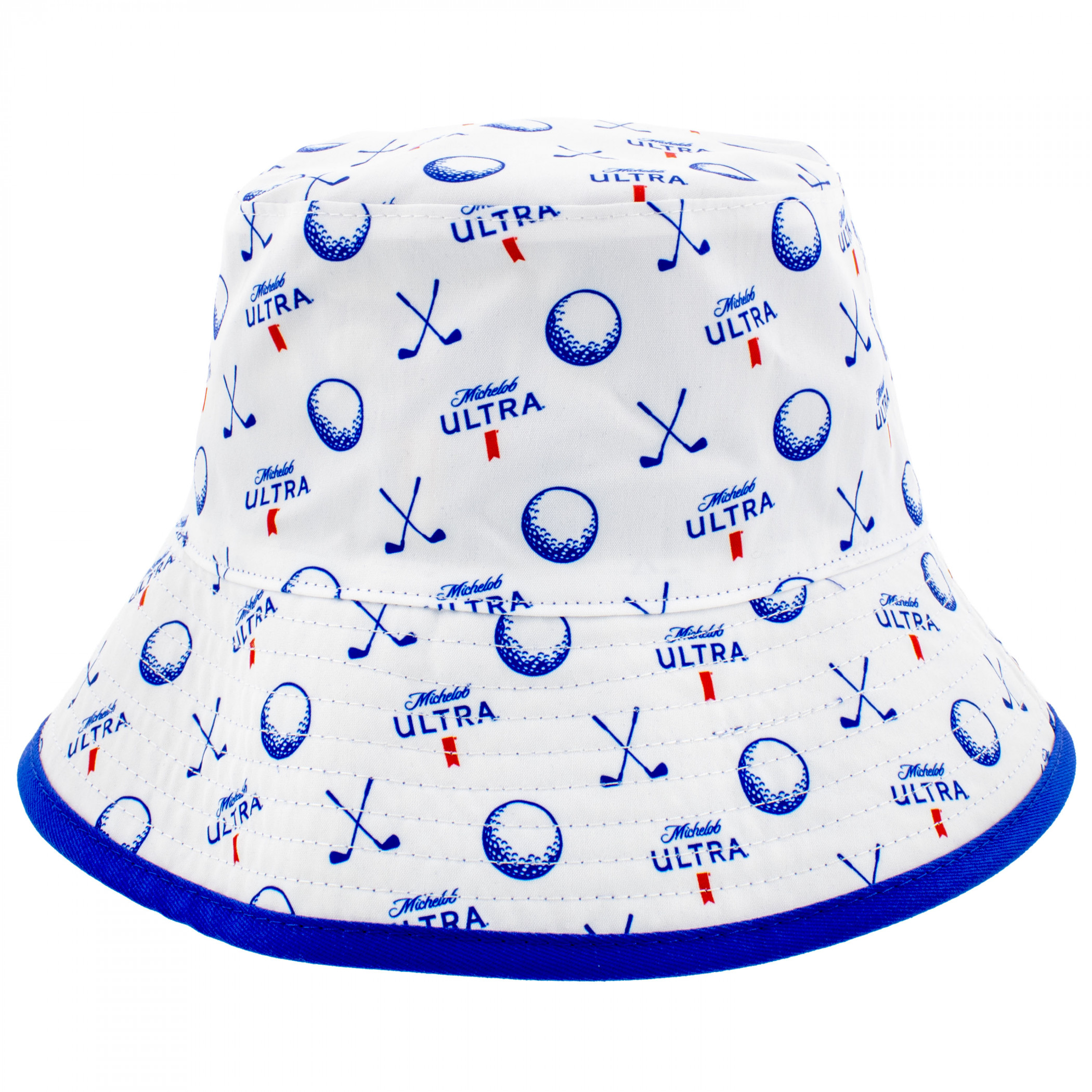 Michelob Ultra Golf Clubs Reversible Bucket Hat