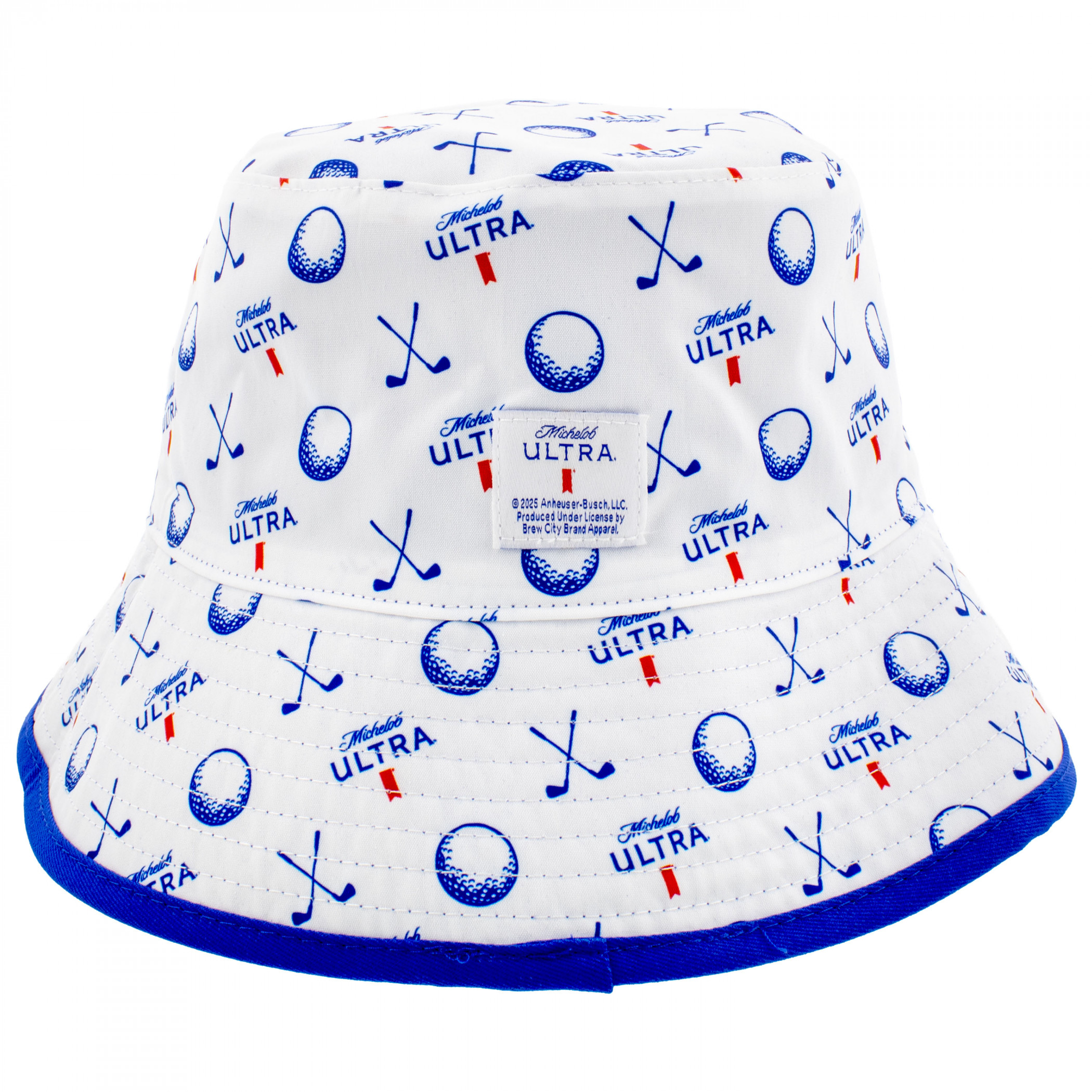 Michelob Ultra Golf Clubs Reversible Bucket Hat