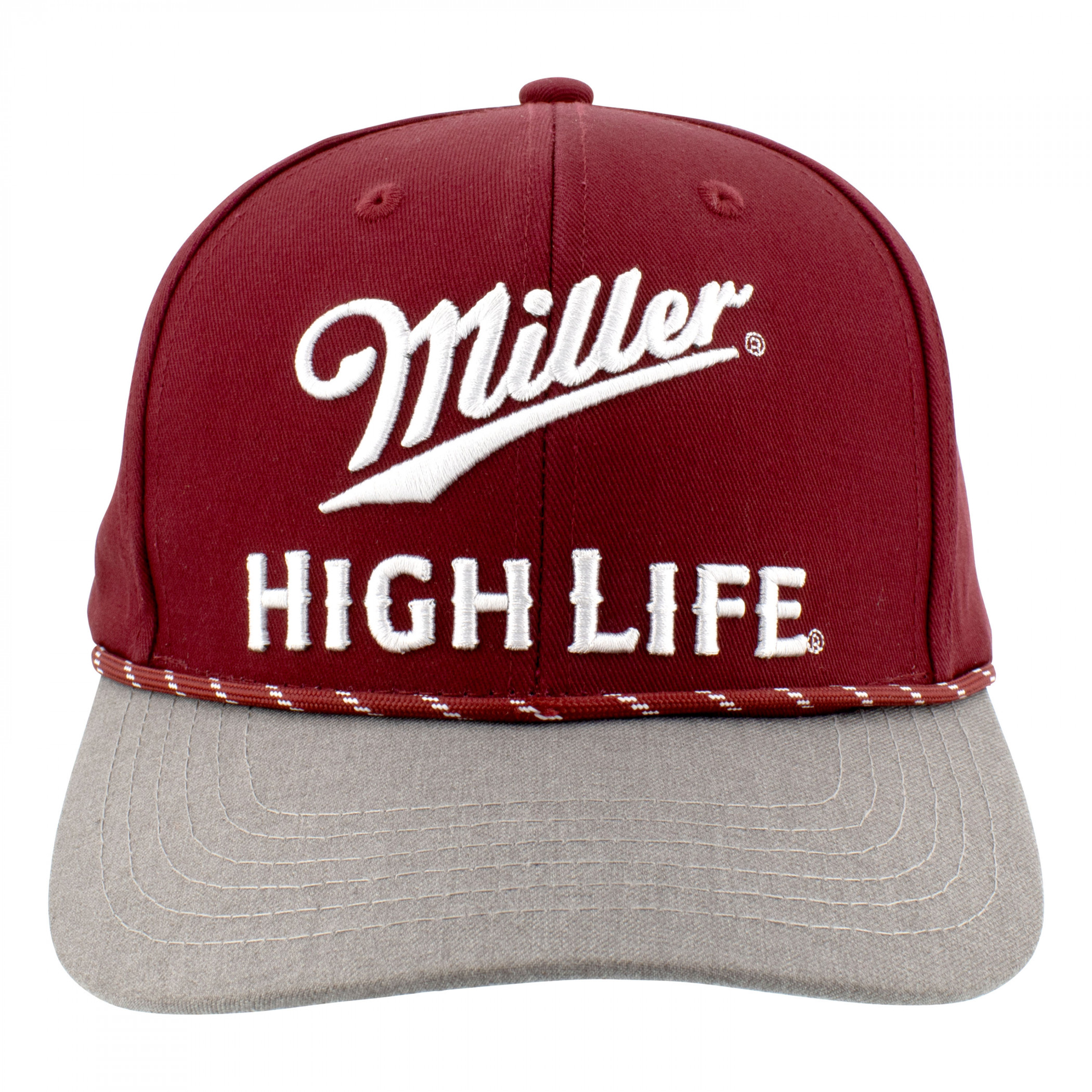 Miller High Life 3D Embroidered Logo Mid Profile Hat
