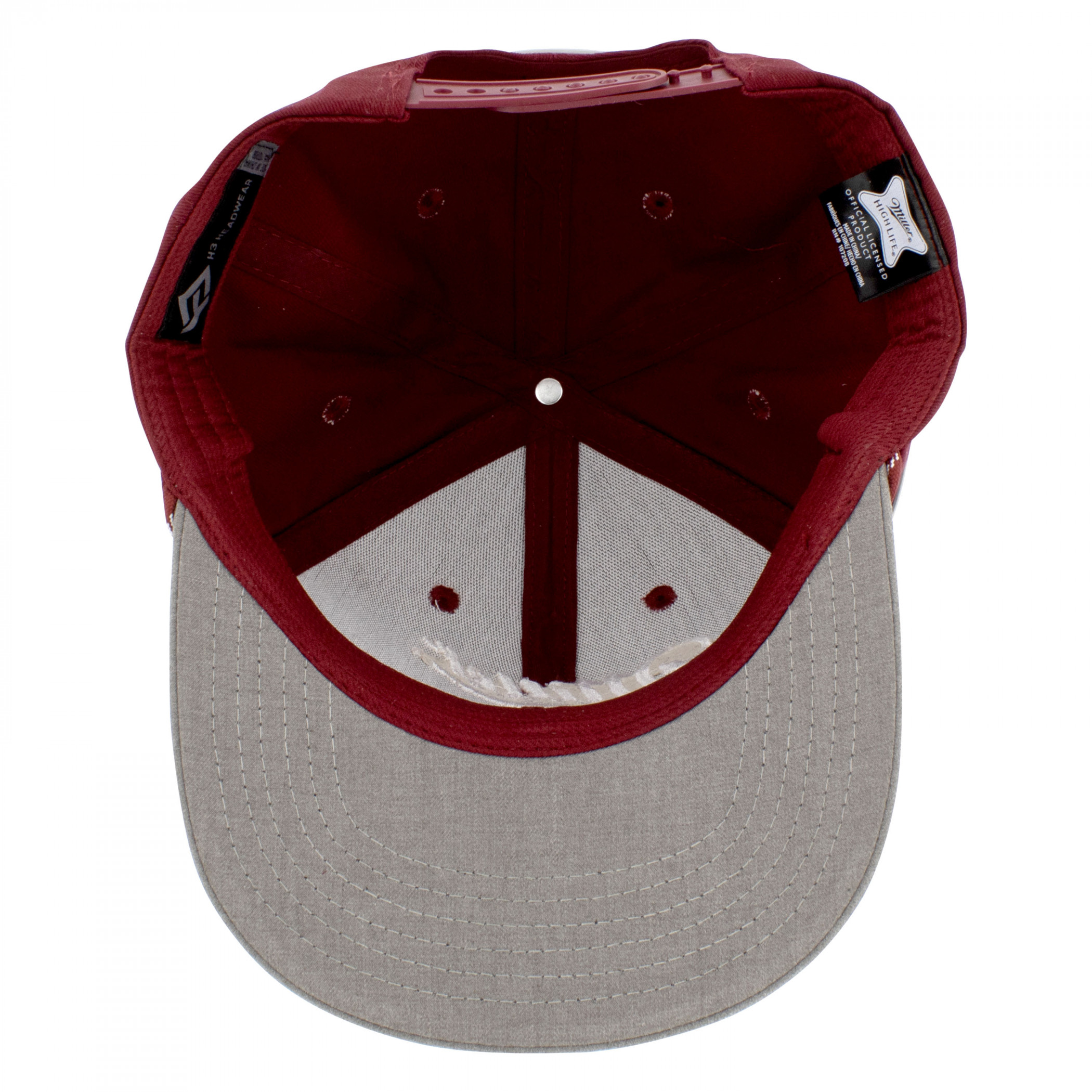 Miller High Life 3D Embroidered Logo Mid Profile Hat