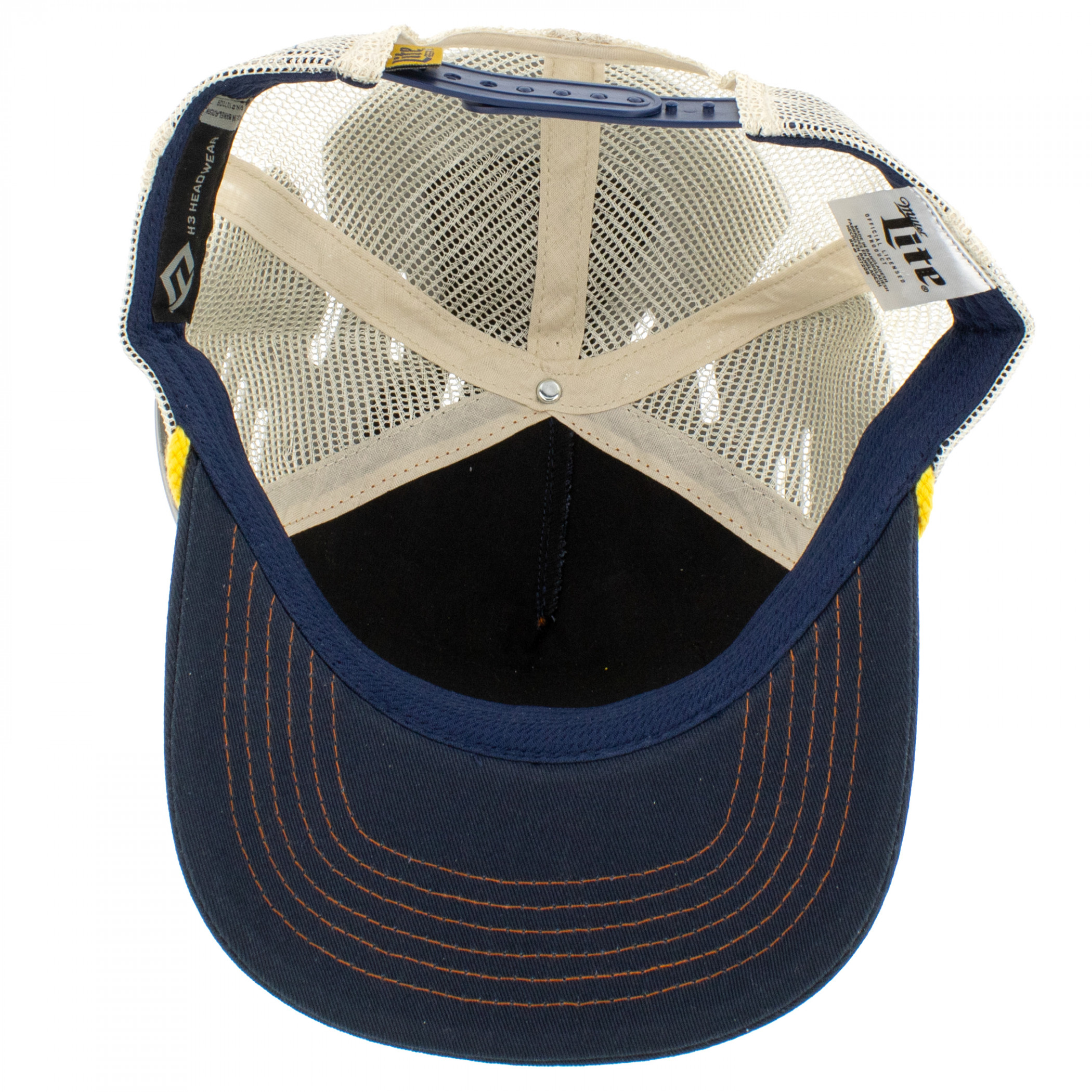 Miller Time Lite Felt Golf Club Patch Snapback Hat