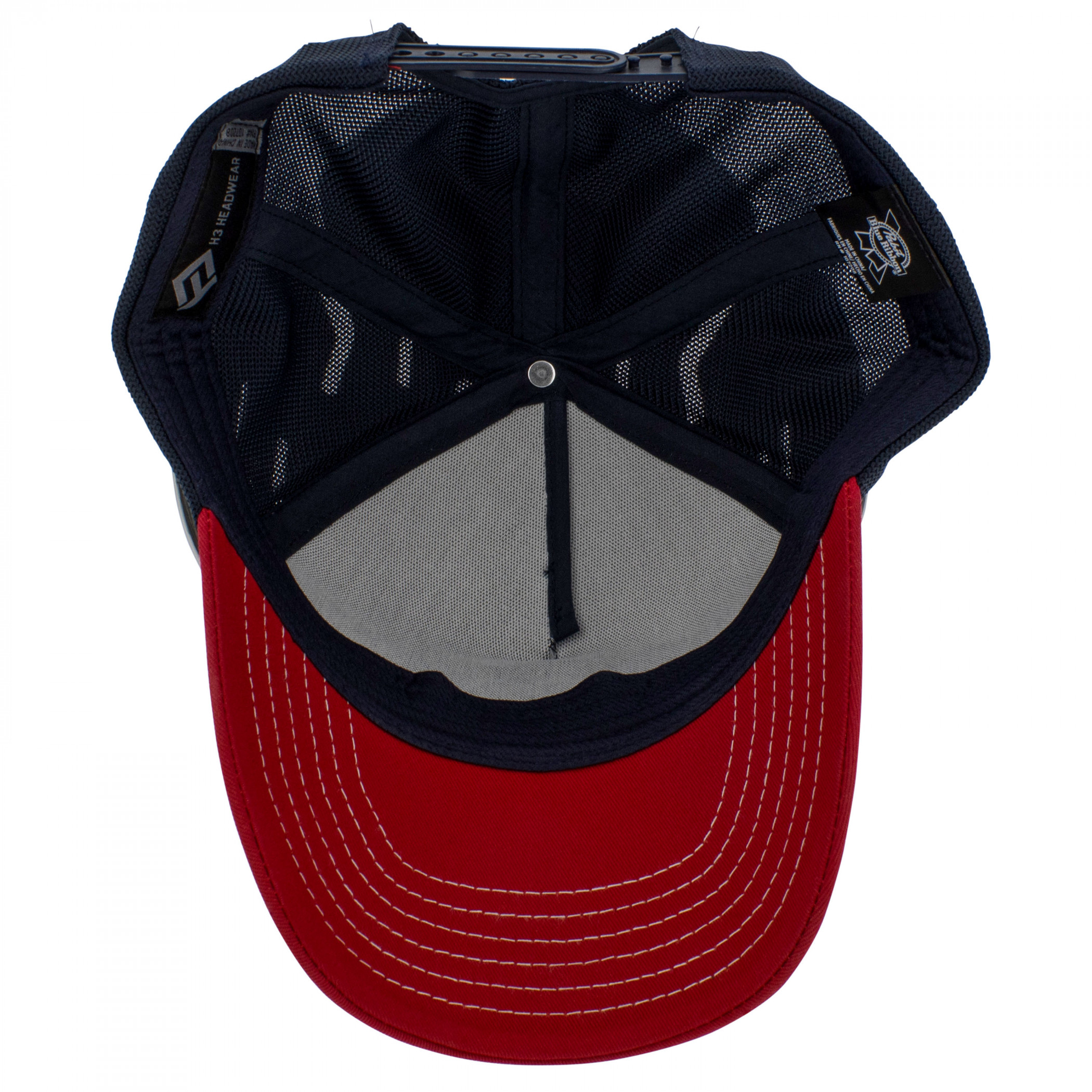 Pabst Blue Ribbon Rubber Print Trucker Hat