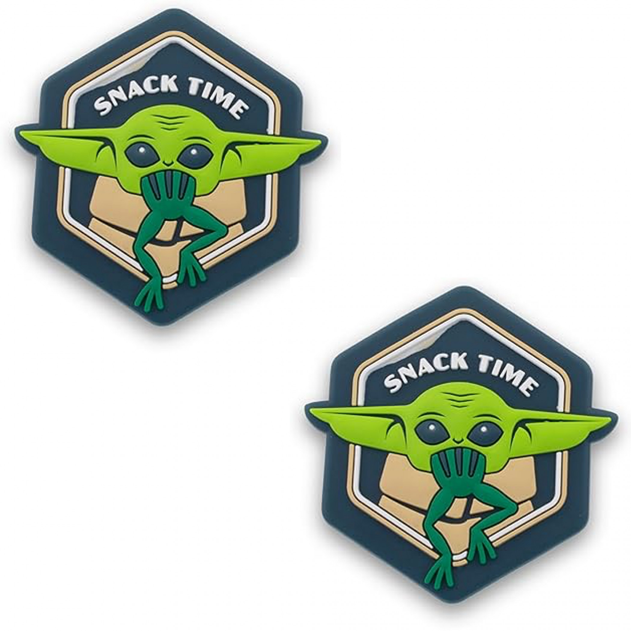 Star Wars the Mandalorian Grogu Snack Time Bag Clips 2-Pack, Multi-Color