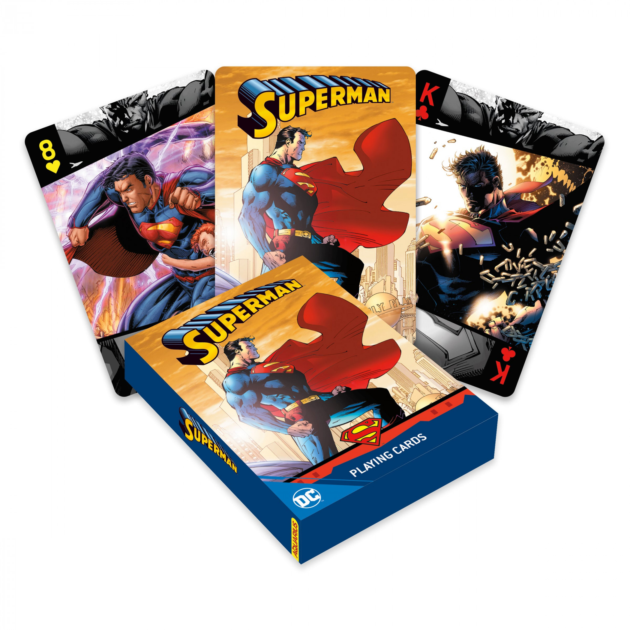 Superman Comic Art Playing Cards, Multi-Color