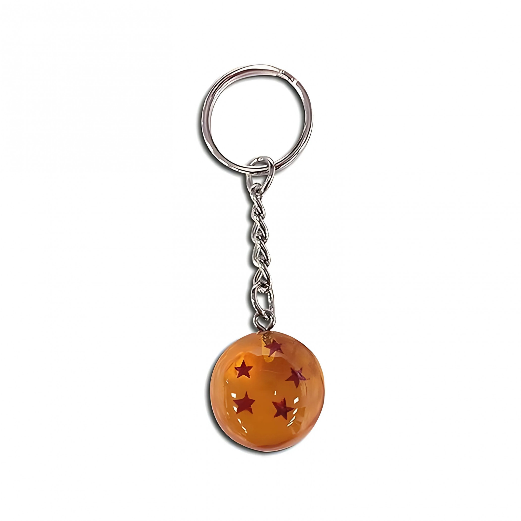 Dragon Ball Z Dragon Ball 5 Keychain, Orange