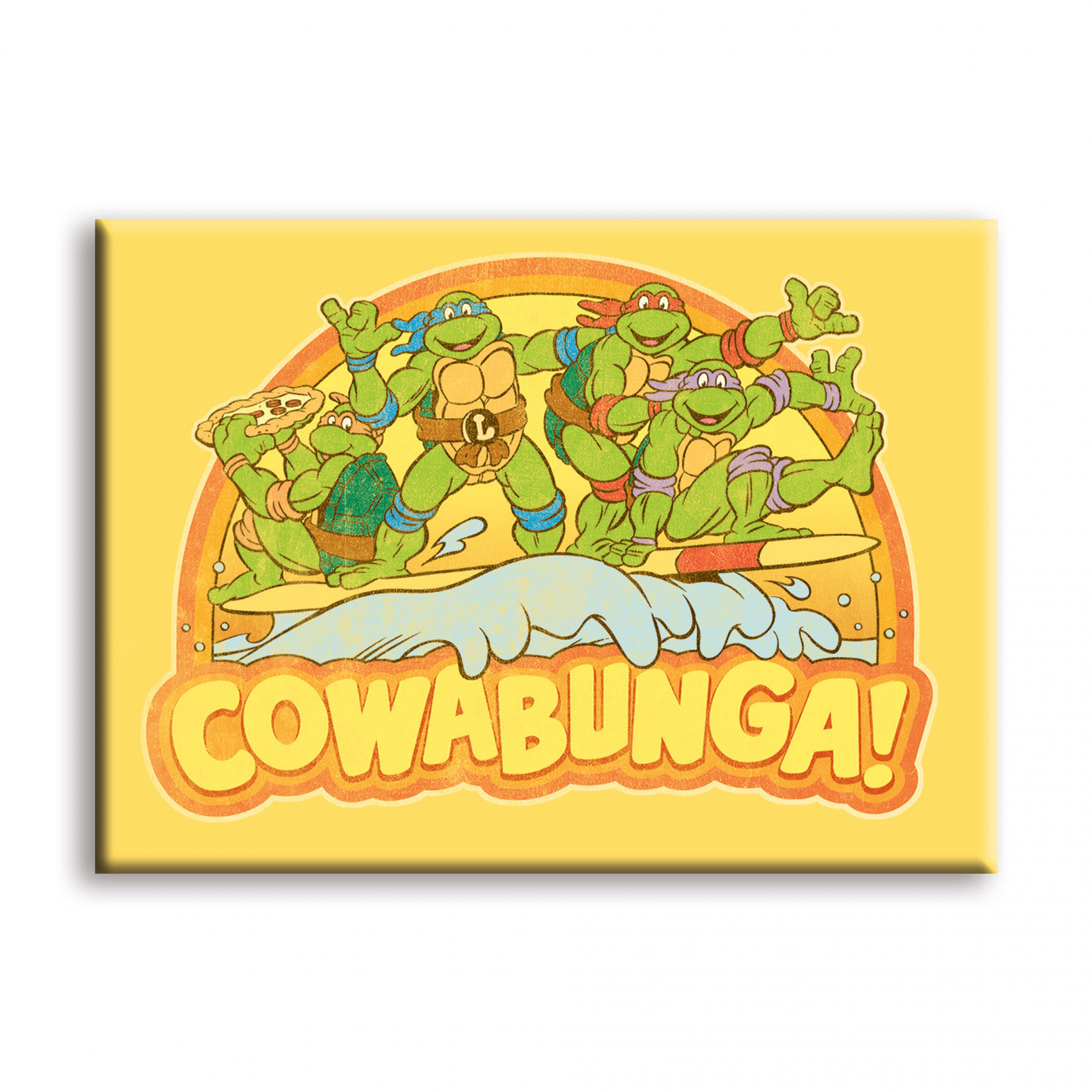 Teenage Mutant Ninja Turtles Cowabunga Surf Magnet, Multi-Color