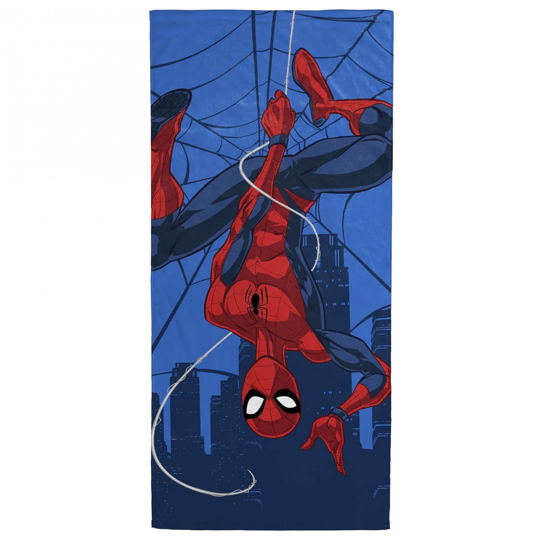 Spider-Man Hi Neighbor Beach Towel, Blue
