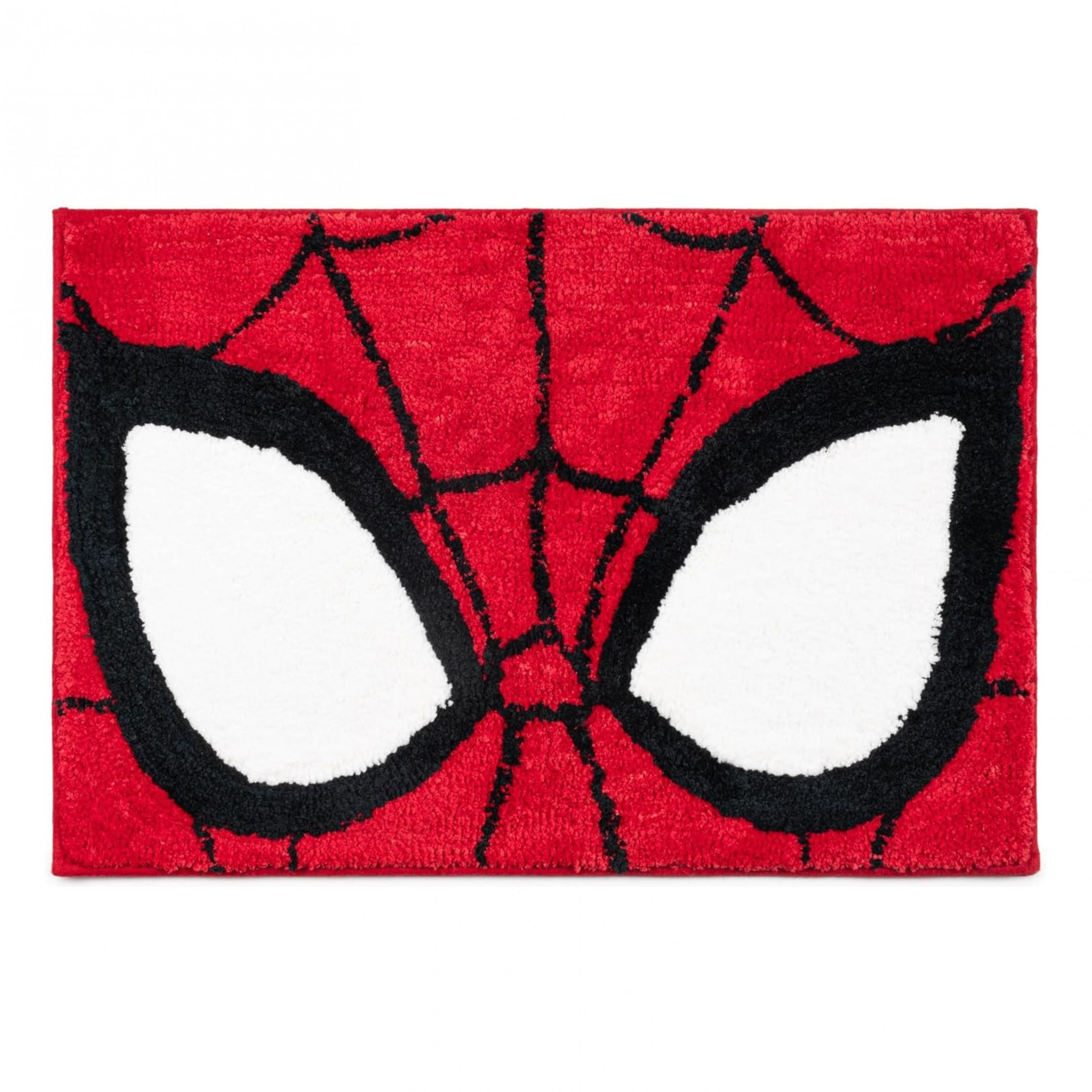 Spider-Man Mask Plush 20' x 30' Bath Rug, Red