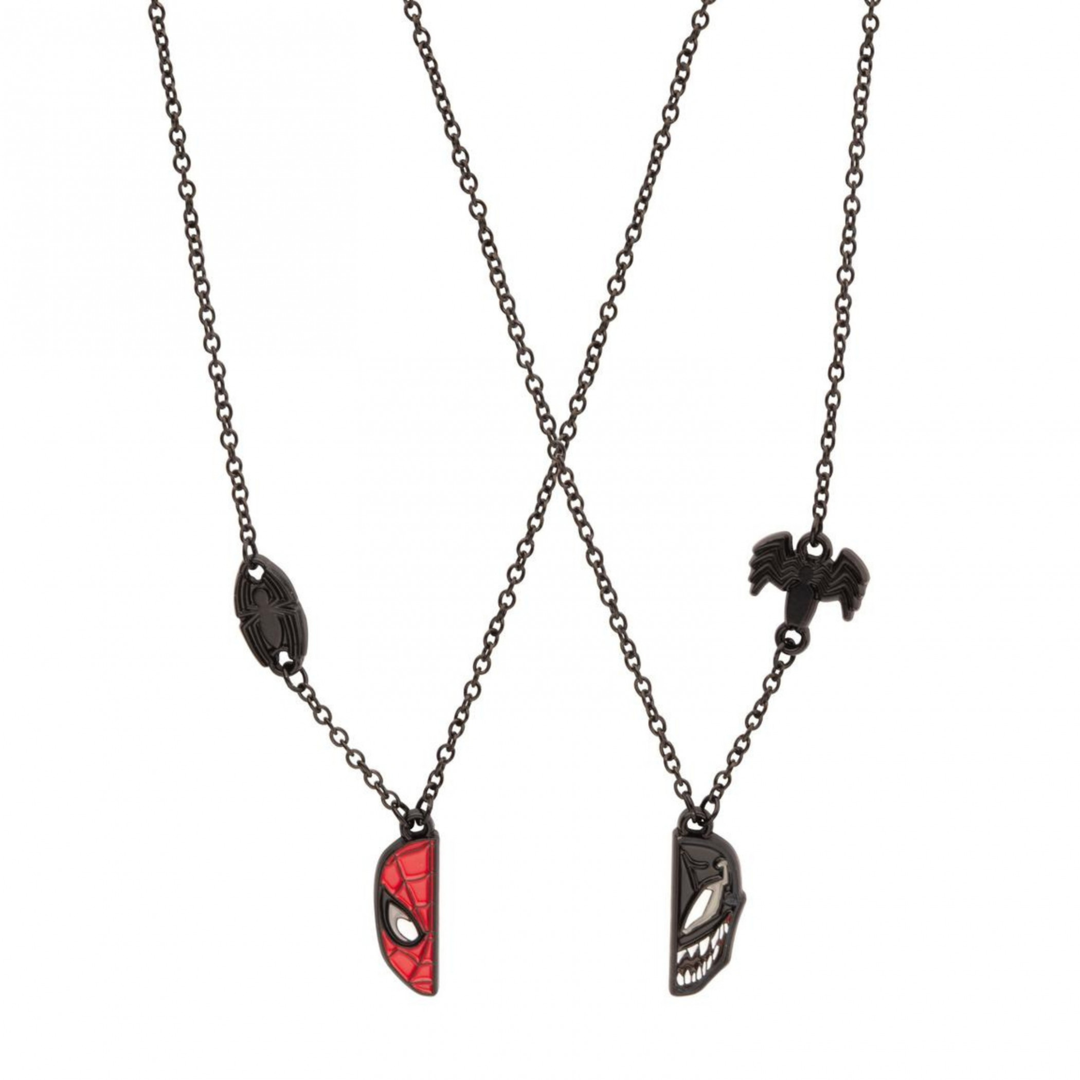 Spider-Man and Venom BFF Necklaces, Multi-Color