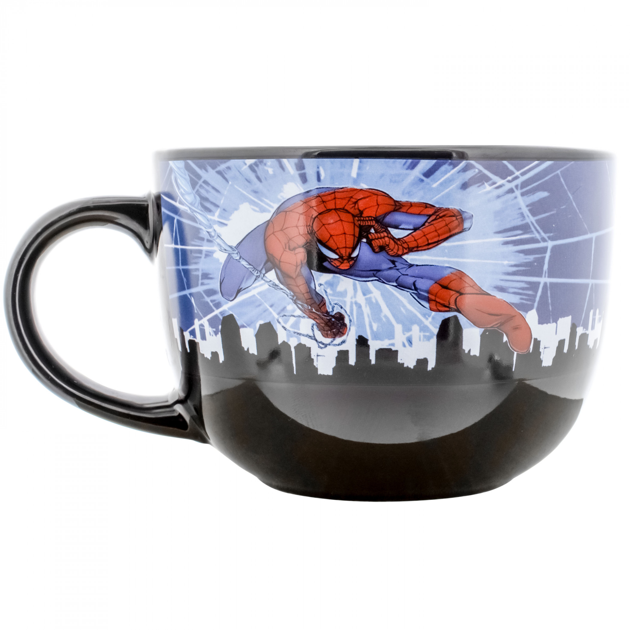 Spider-Man City Swing 24 oz Soup Mug, Multi-Color