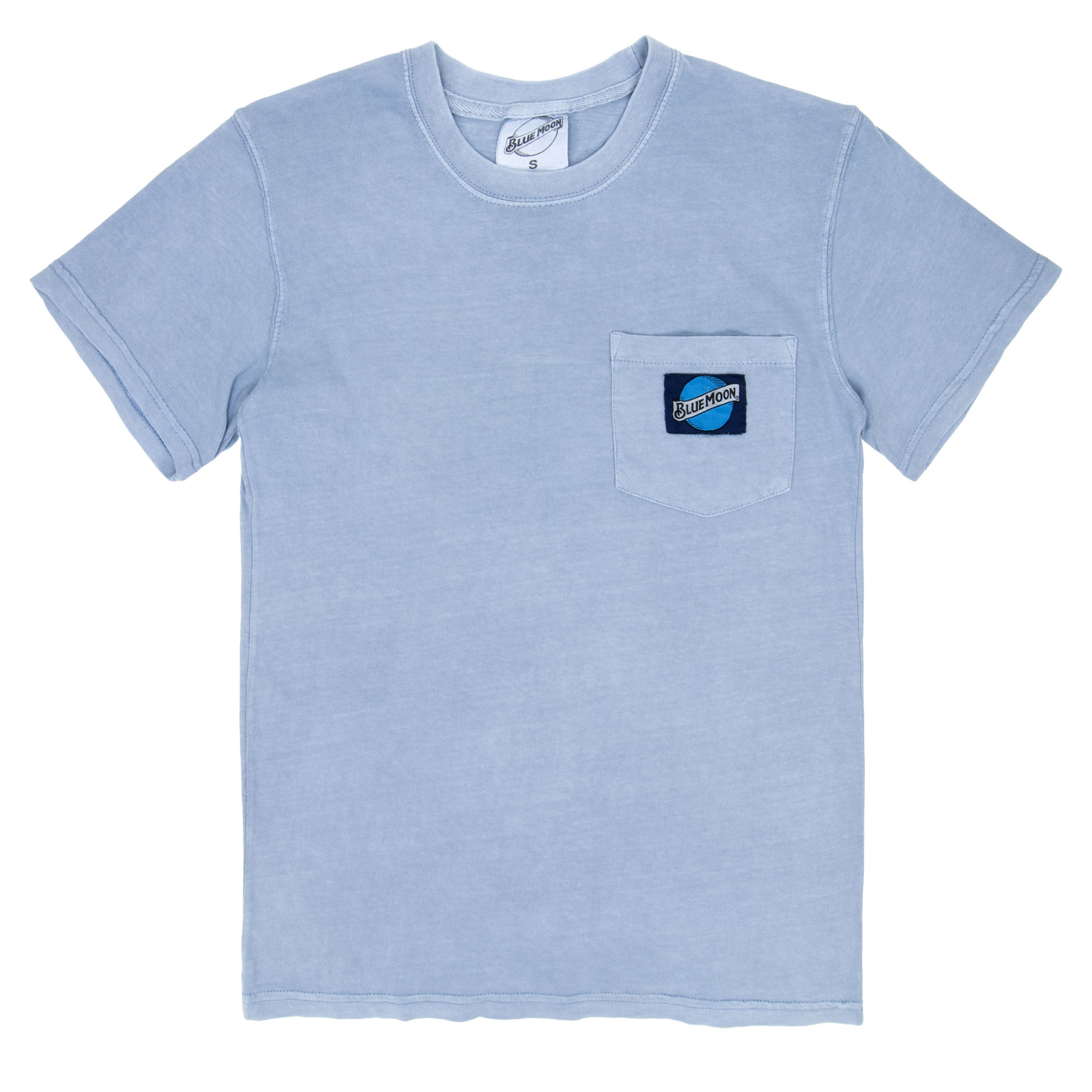Blue Moon Wheat Premium Super Soft Heavyweight Front Pocket Back-Print T-Shirt