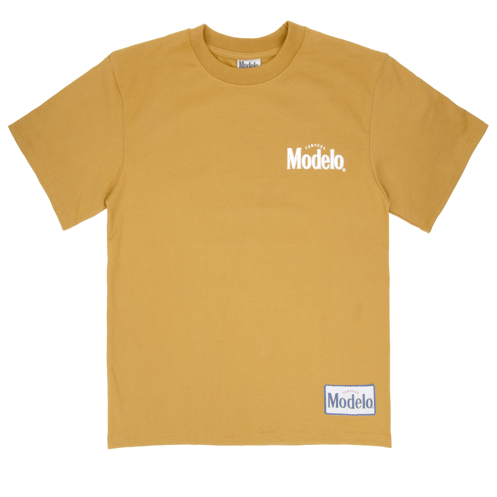 Modelo Cowboy Premium Super Soft Heavyweight Front Patch Back-Print T-Shirt