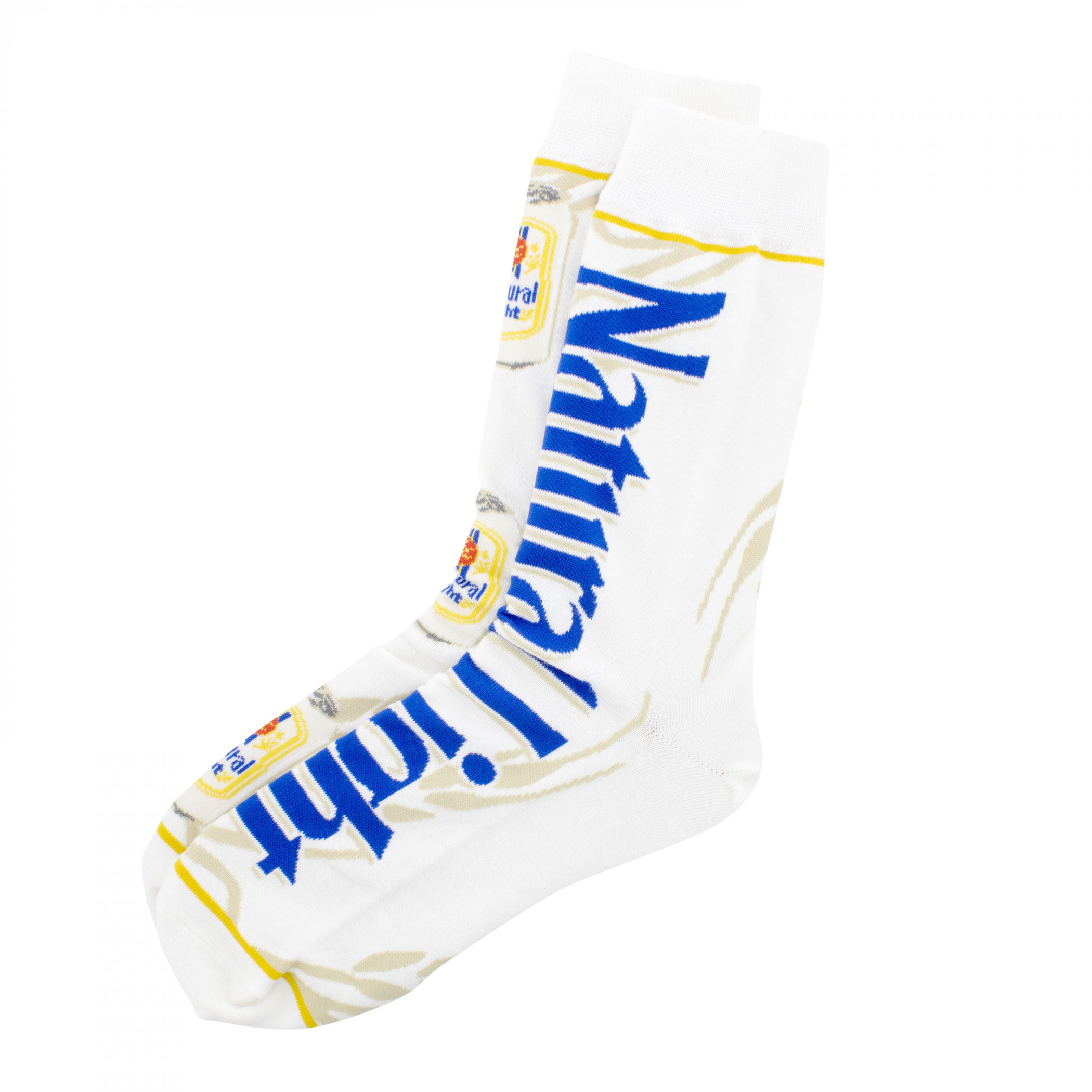 Natural Light Split Can and Logo Crew Socks
