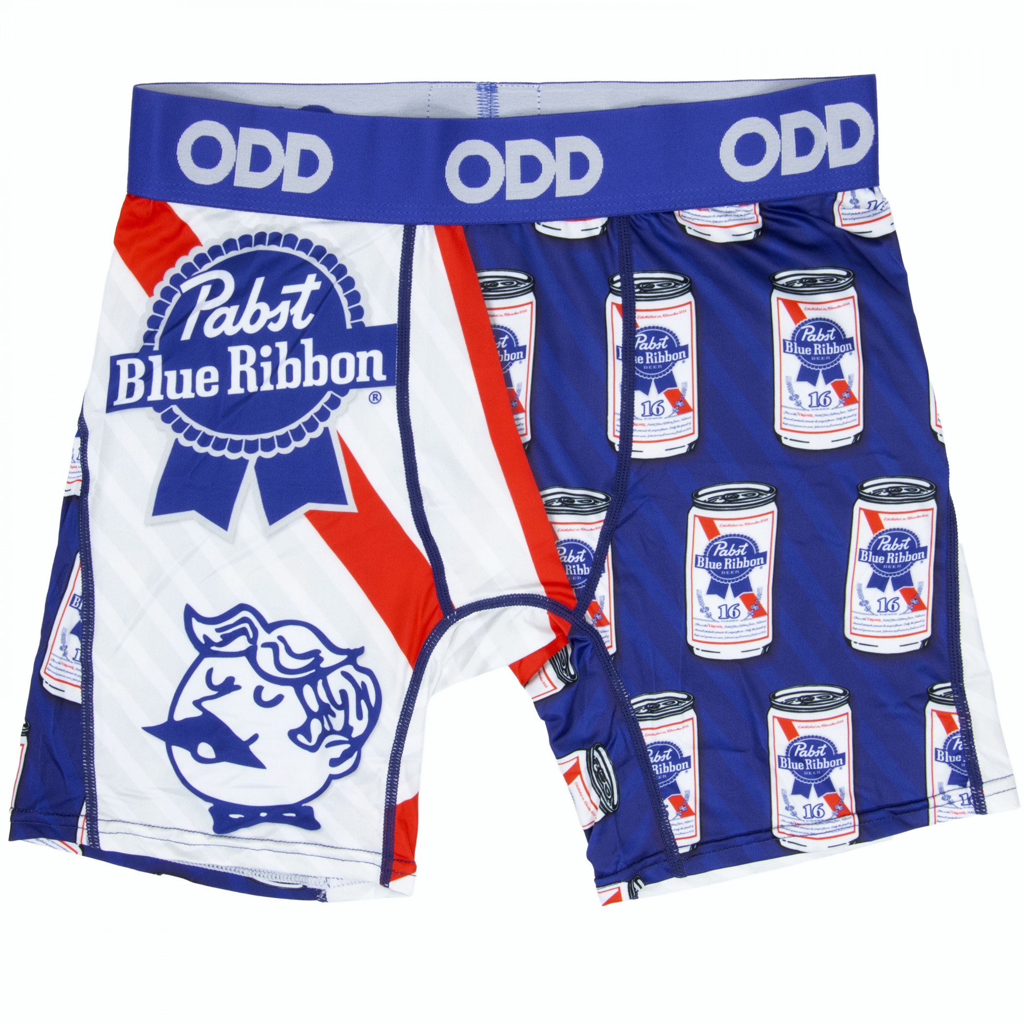 Pabst Blue Ribbon Split Can and Logo Boxer Briefs