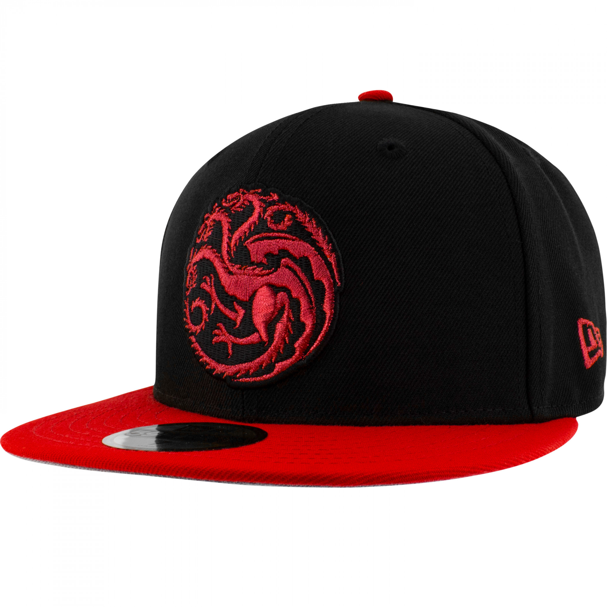 Game of Thrones Targaryan Crest New Era 59Fifty Fitted Hat, Black