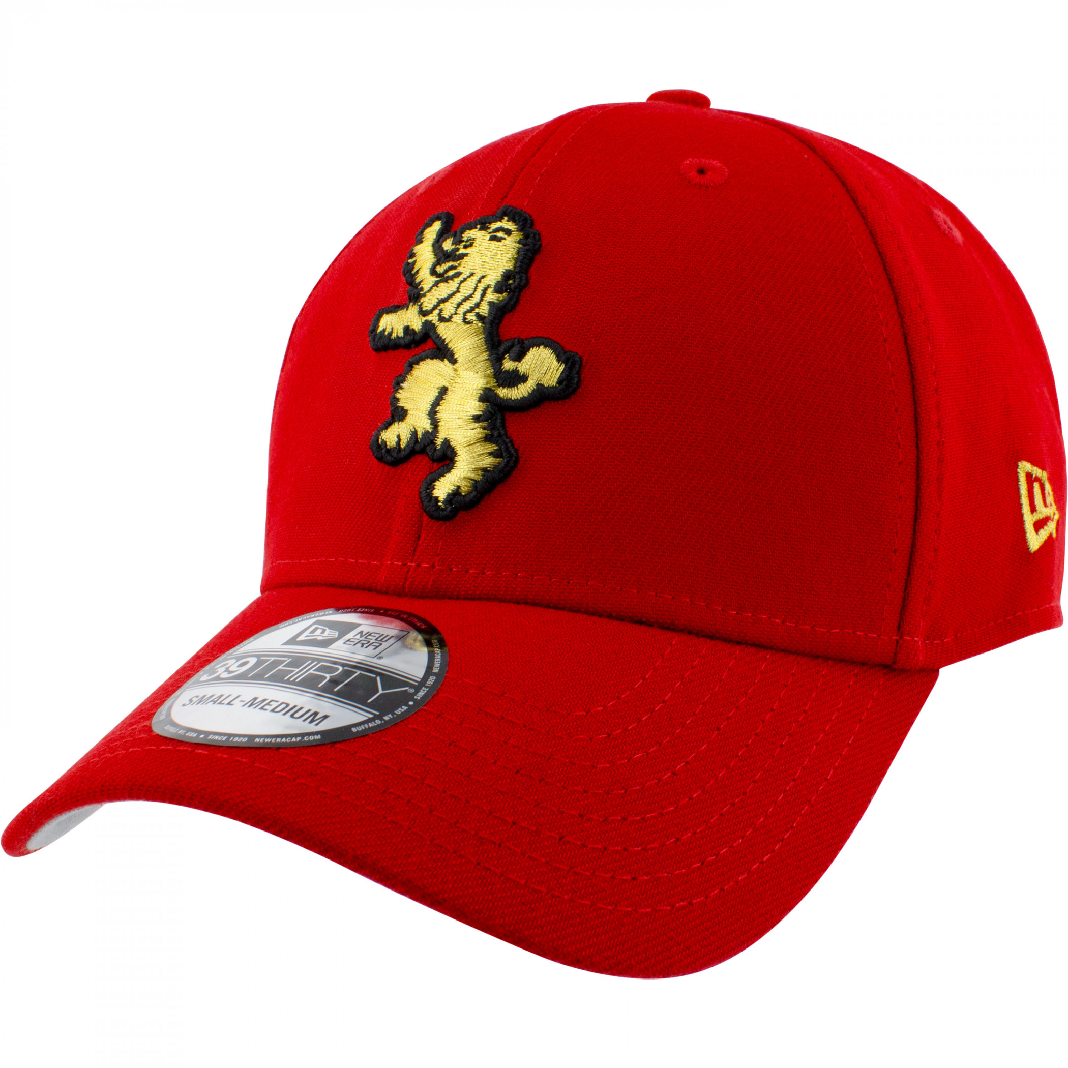 Game of Thrones Lannister Crest New Era 39Thirty Fitted Hat, Red