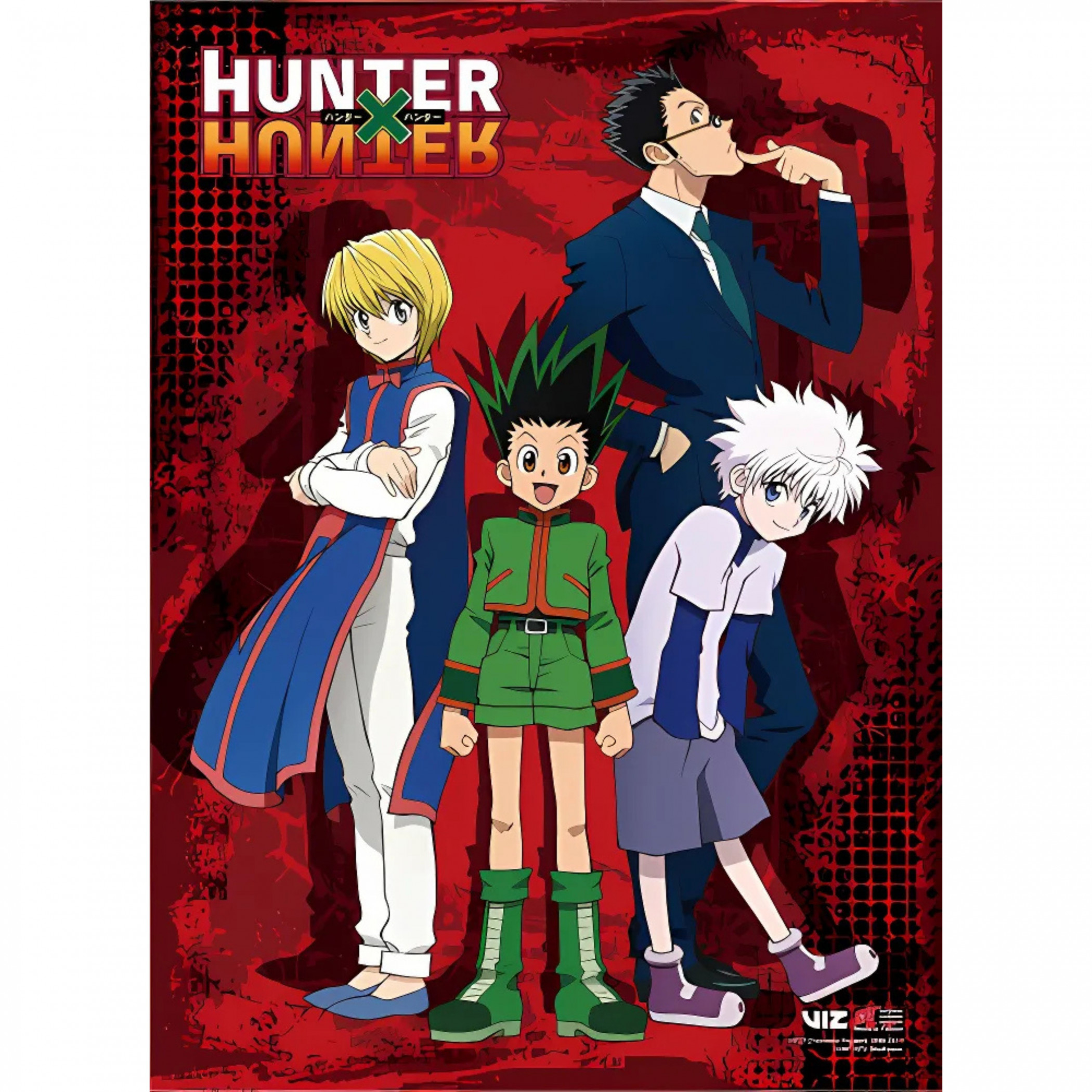 Hunter X Hunter Key Art 1 Wall Scroll, Black