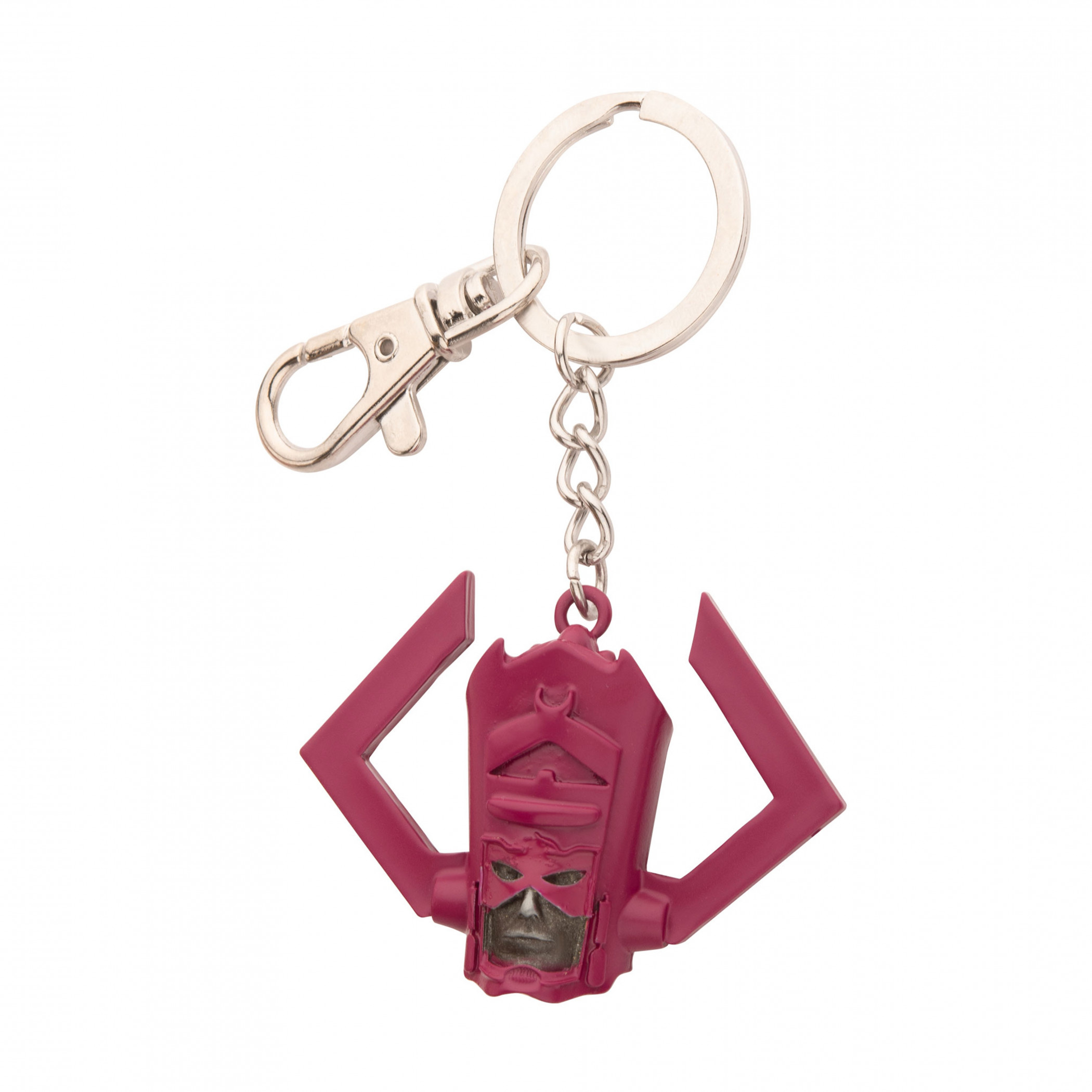 Galactus Helmet Fantastic 4 Keychain, Red