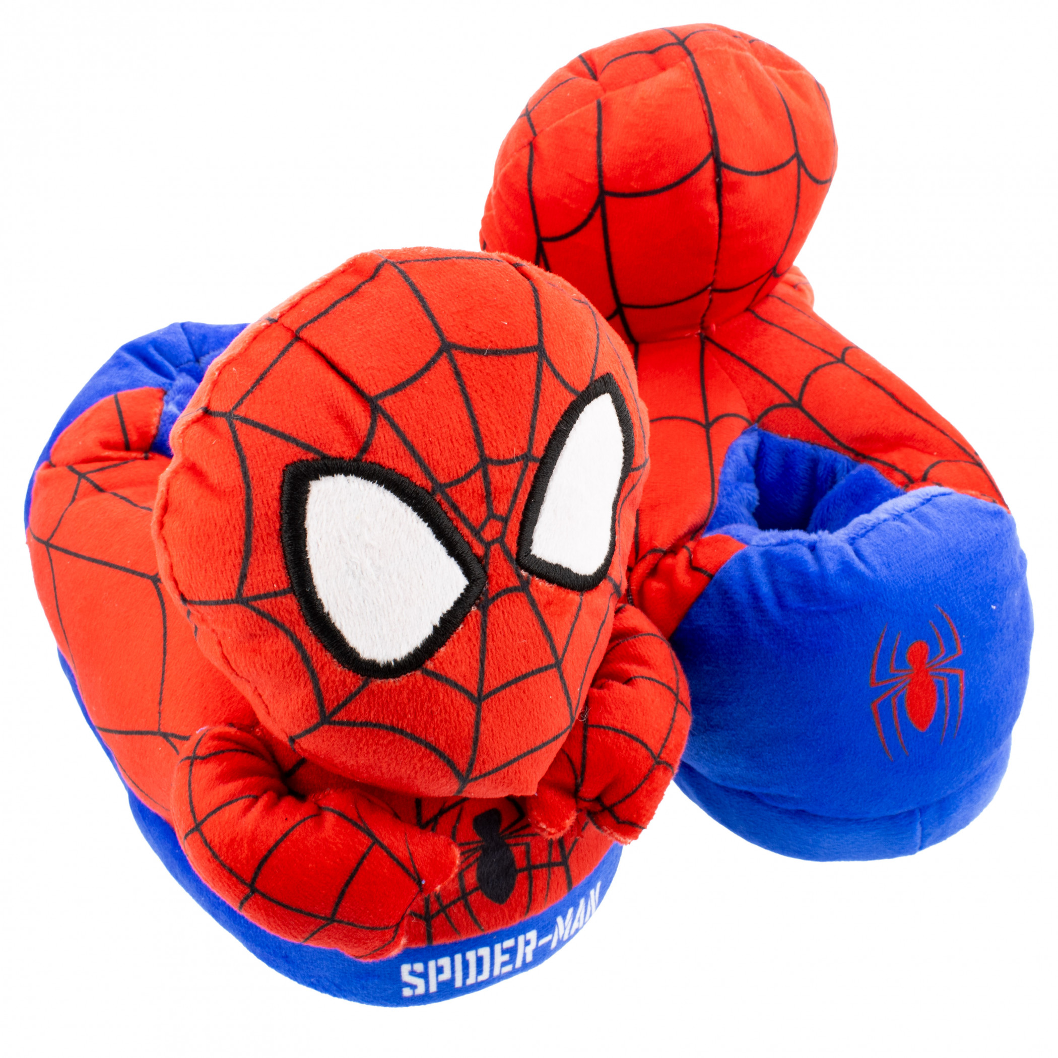 Spider-Man 3D Youth Boy's Slippers, Red