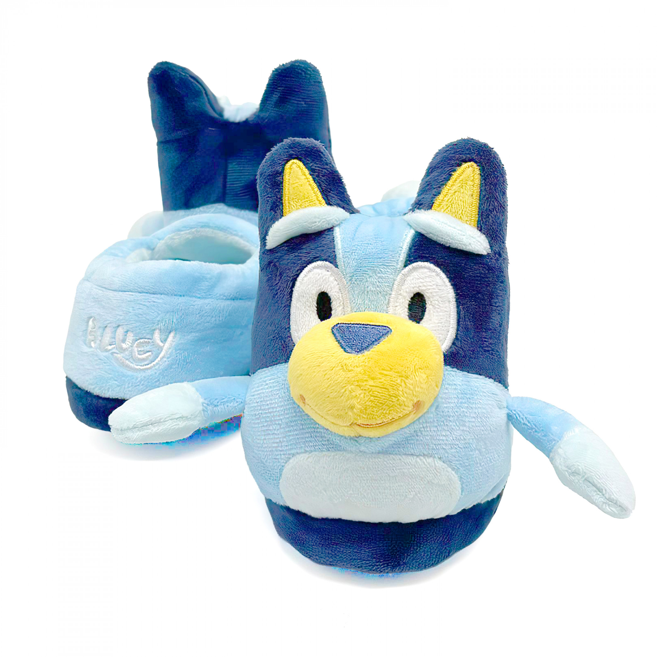 Bluey 3D Youth Slippers with Arms, Blue