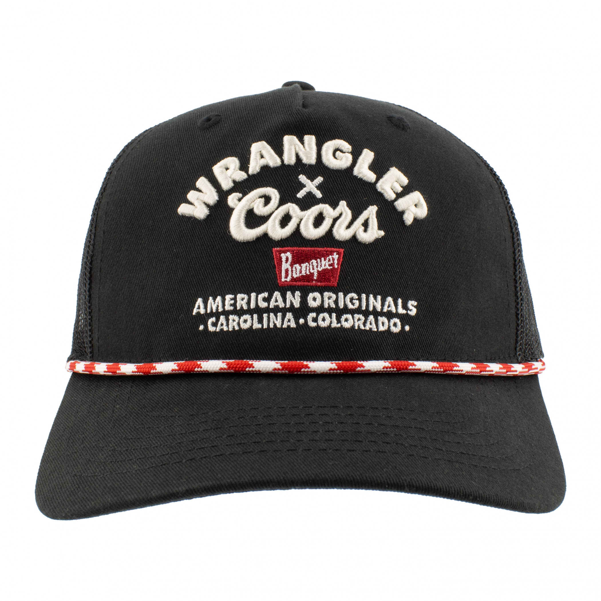 Coors X Wrangler American Originals Black Trucker Hat