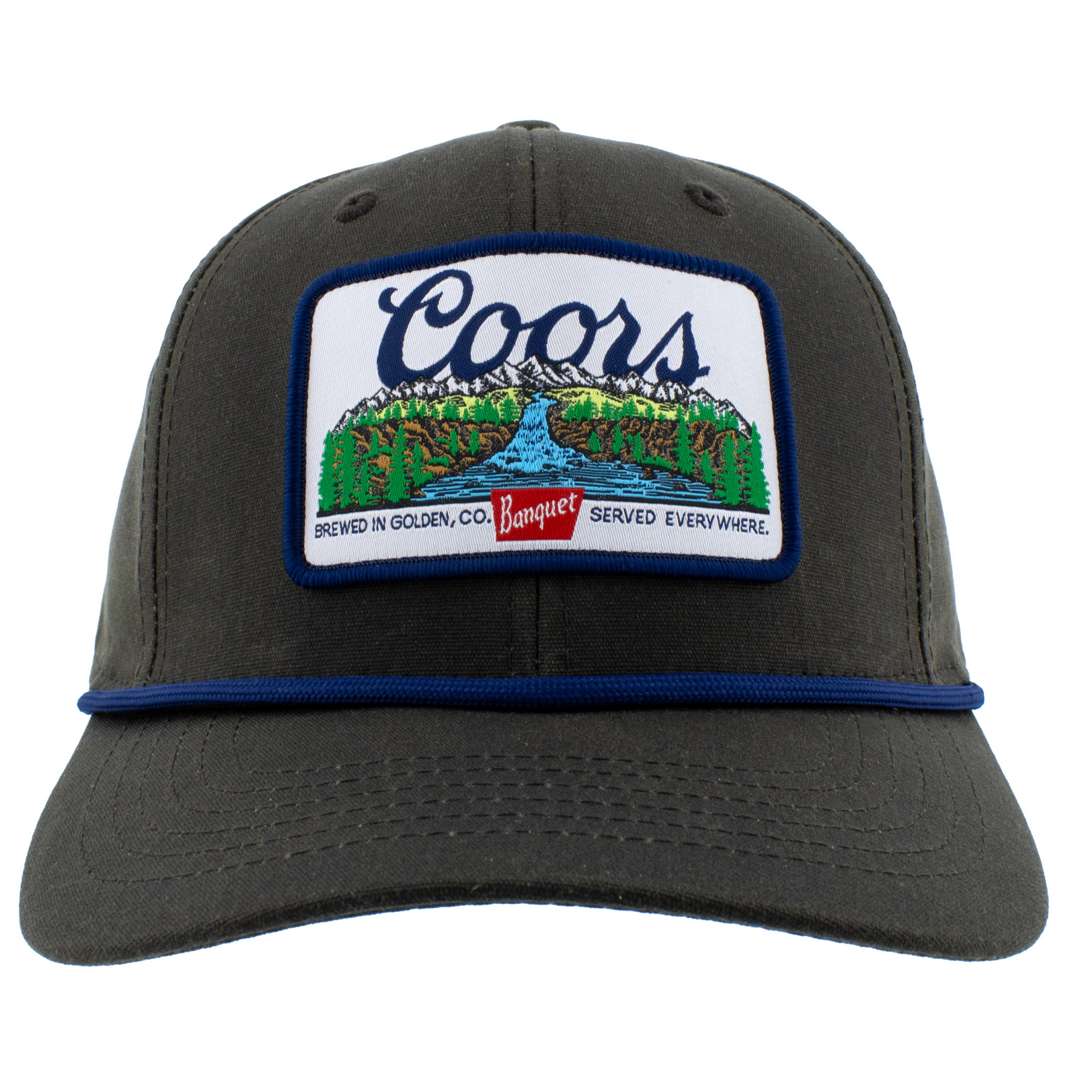 Coors X Wrangler The Outskirts Waxed Adjustable Hat