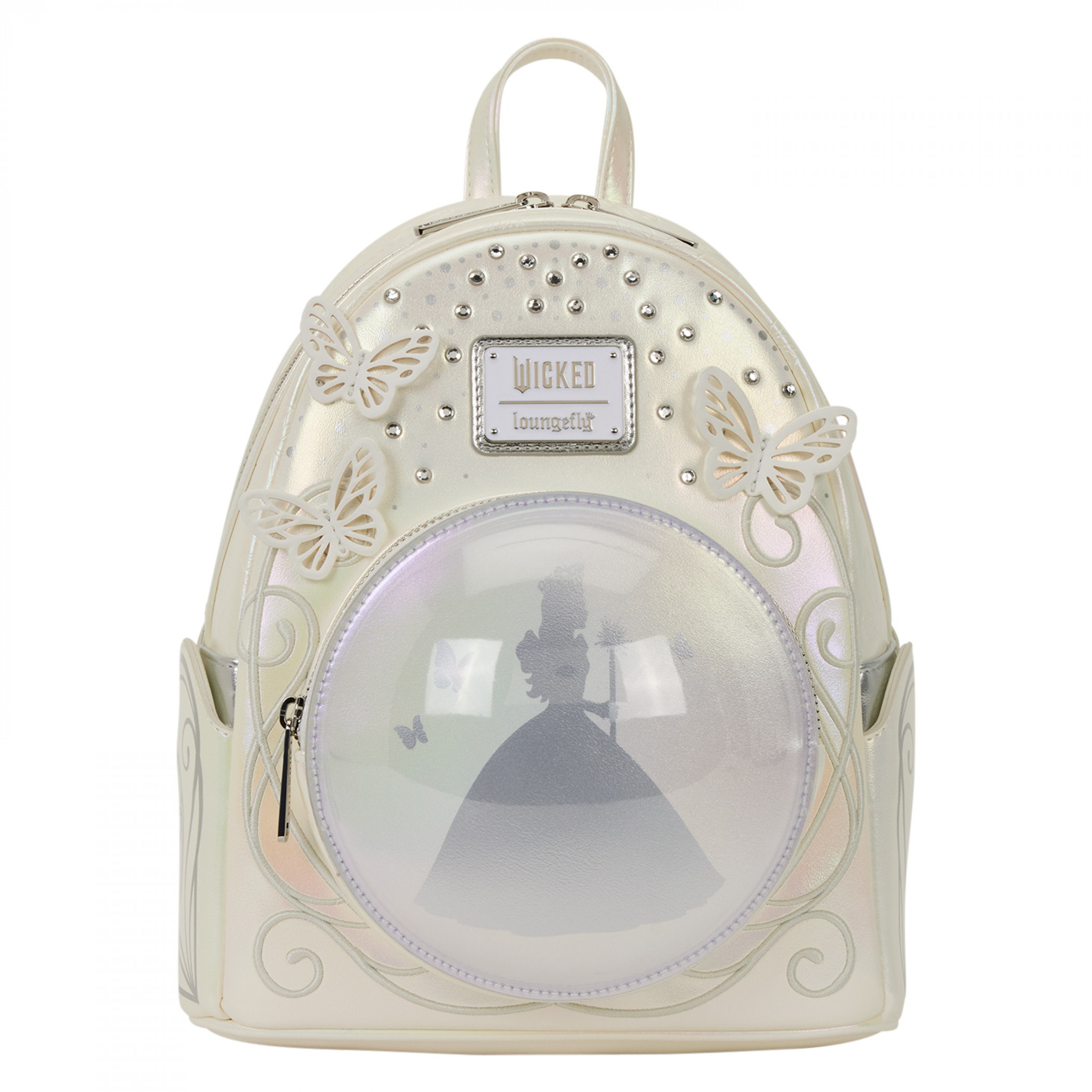 Wicked Part Two Butterfly Mini Backpack by Loungefly, White