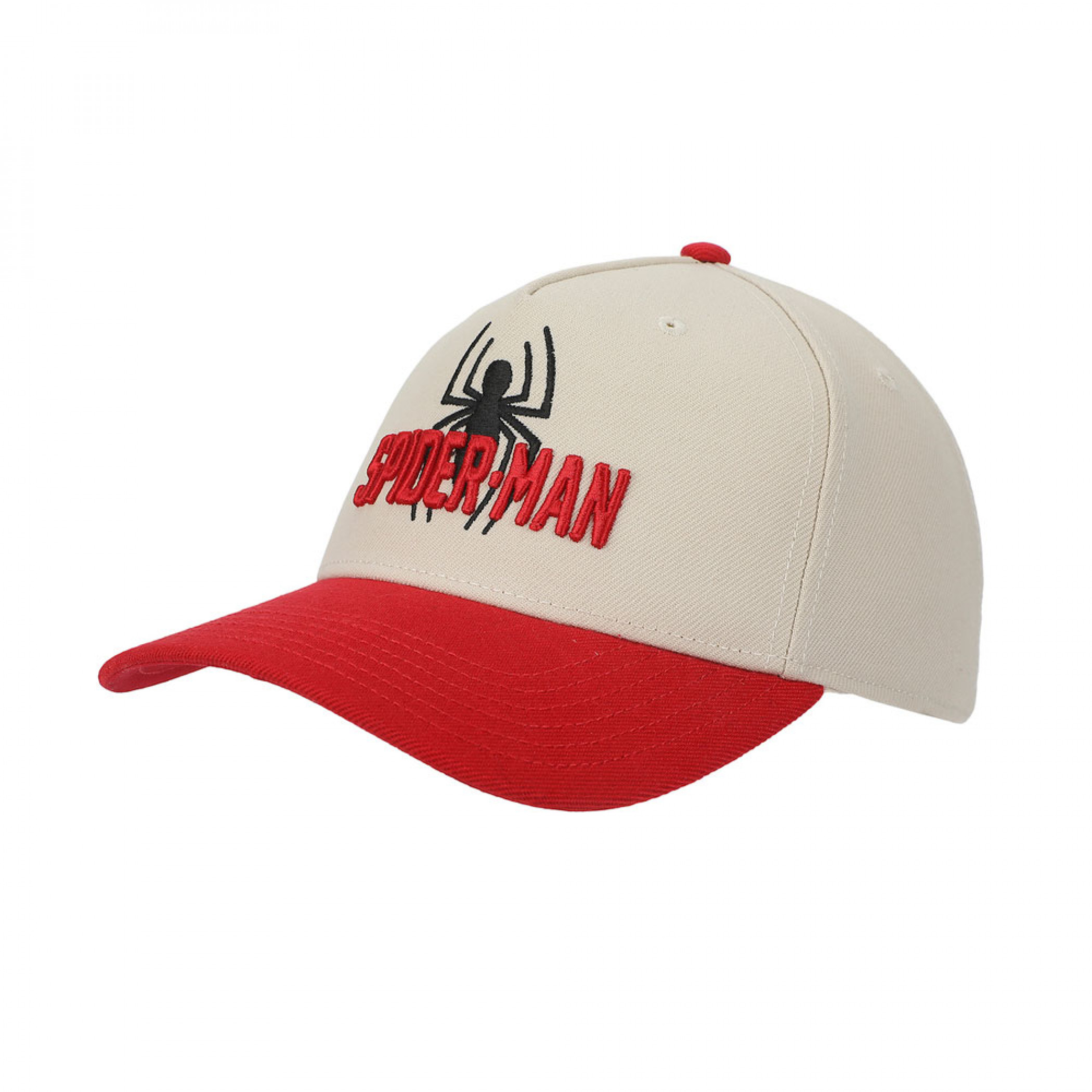 Spider-Man Embroidered Logo Two Tone Hat, Multi-Color