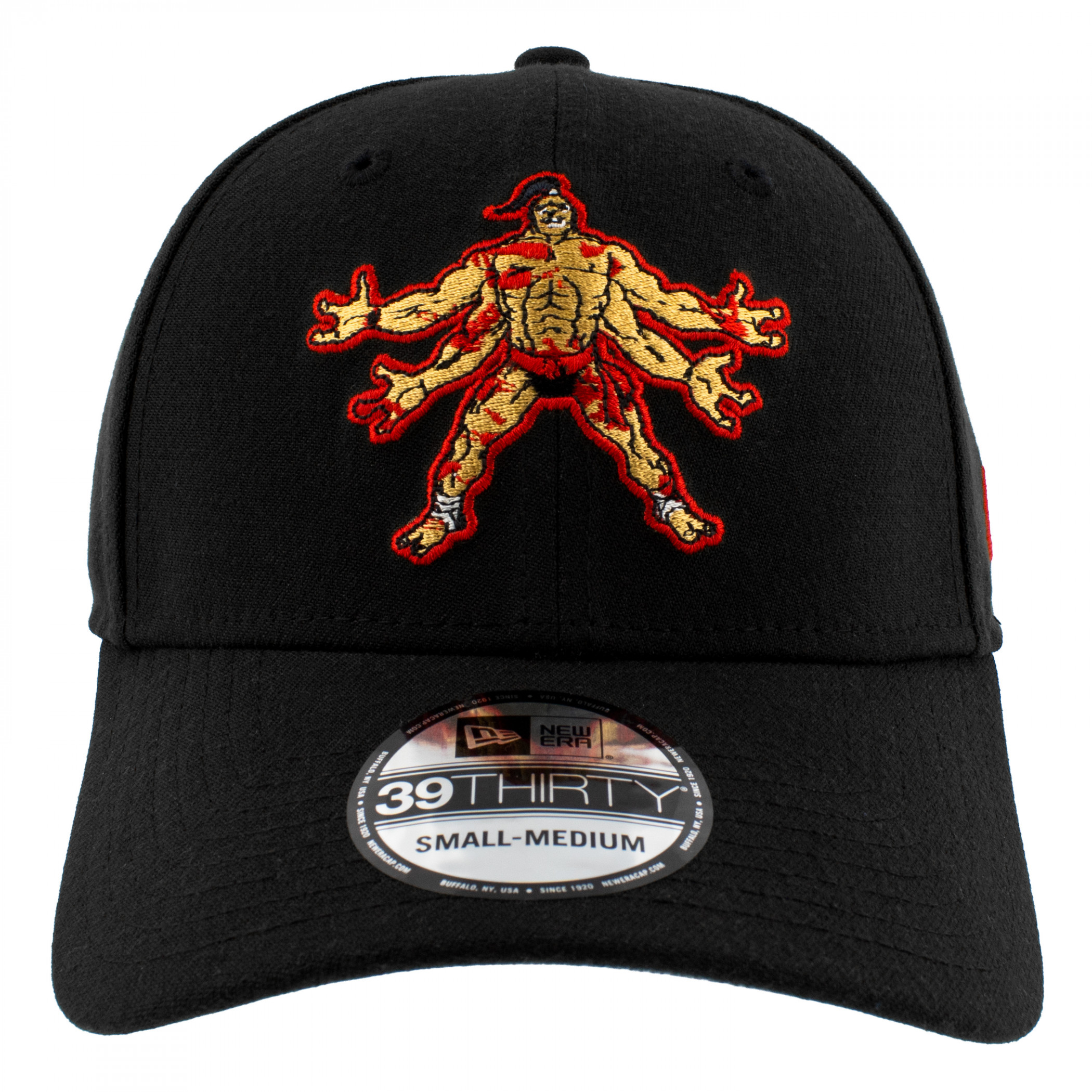 Mortal Kombat Goro New Era 39Thirty Fitted Hat Black