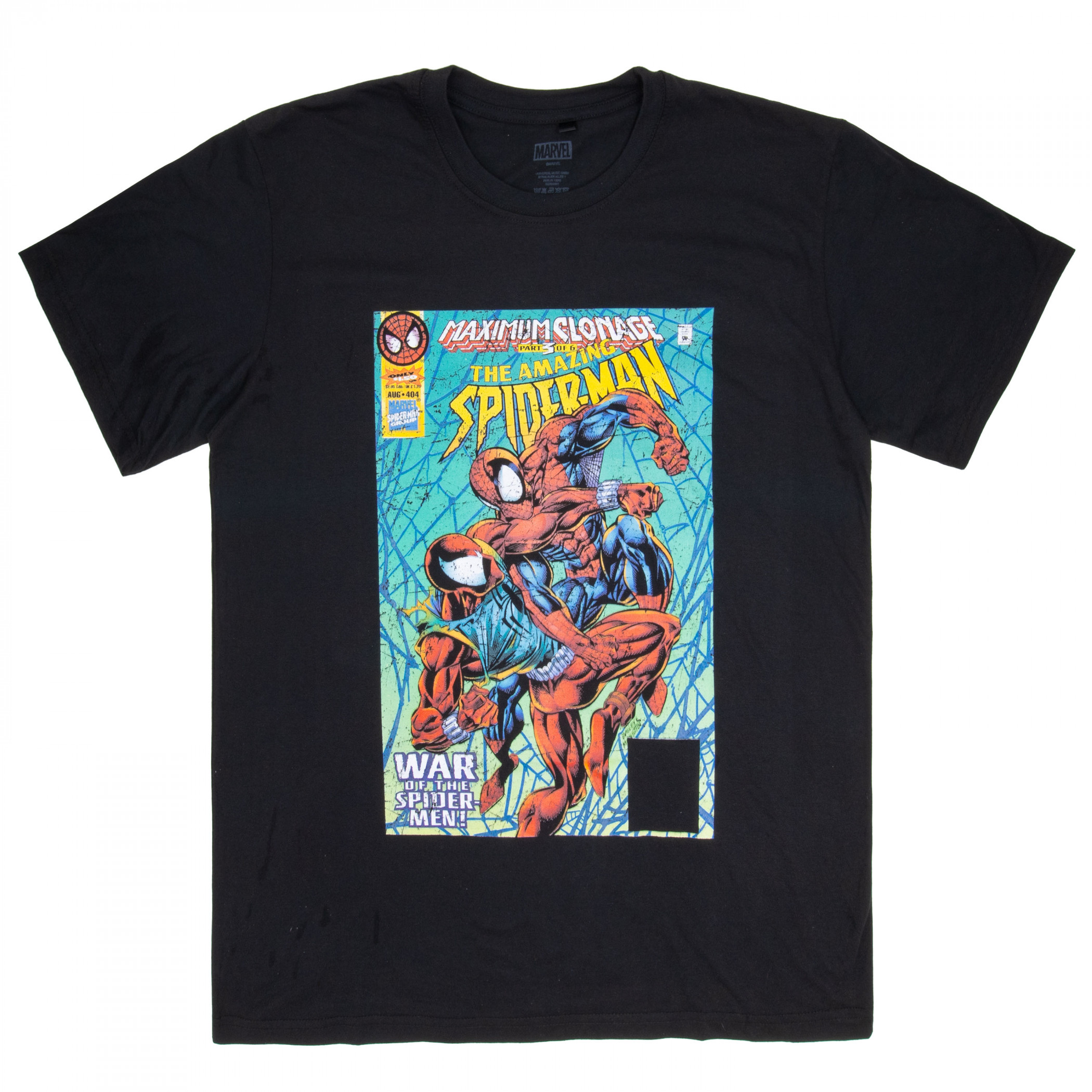 Spider-Man #404 Maximum Clonage Cover T-Shirt, Black
