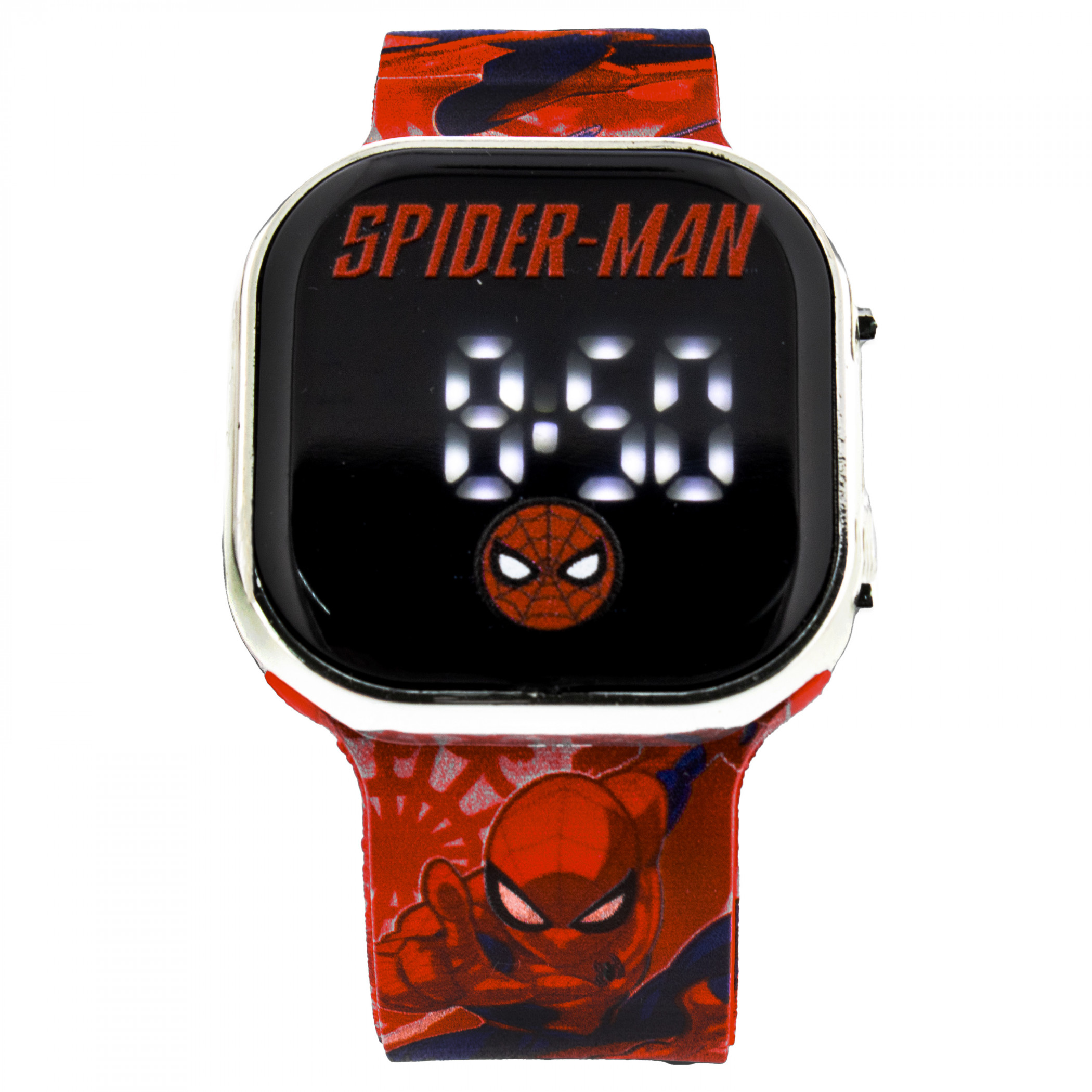 Spider-Man Web Slinging Kids Digital Interactive Smart Watch, Red