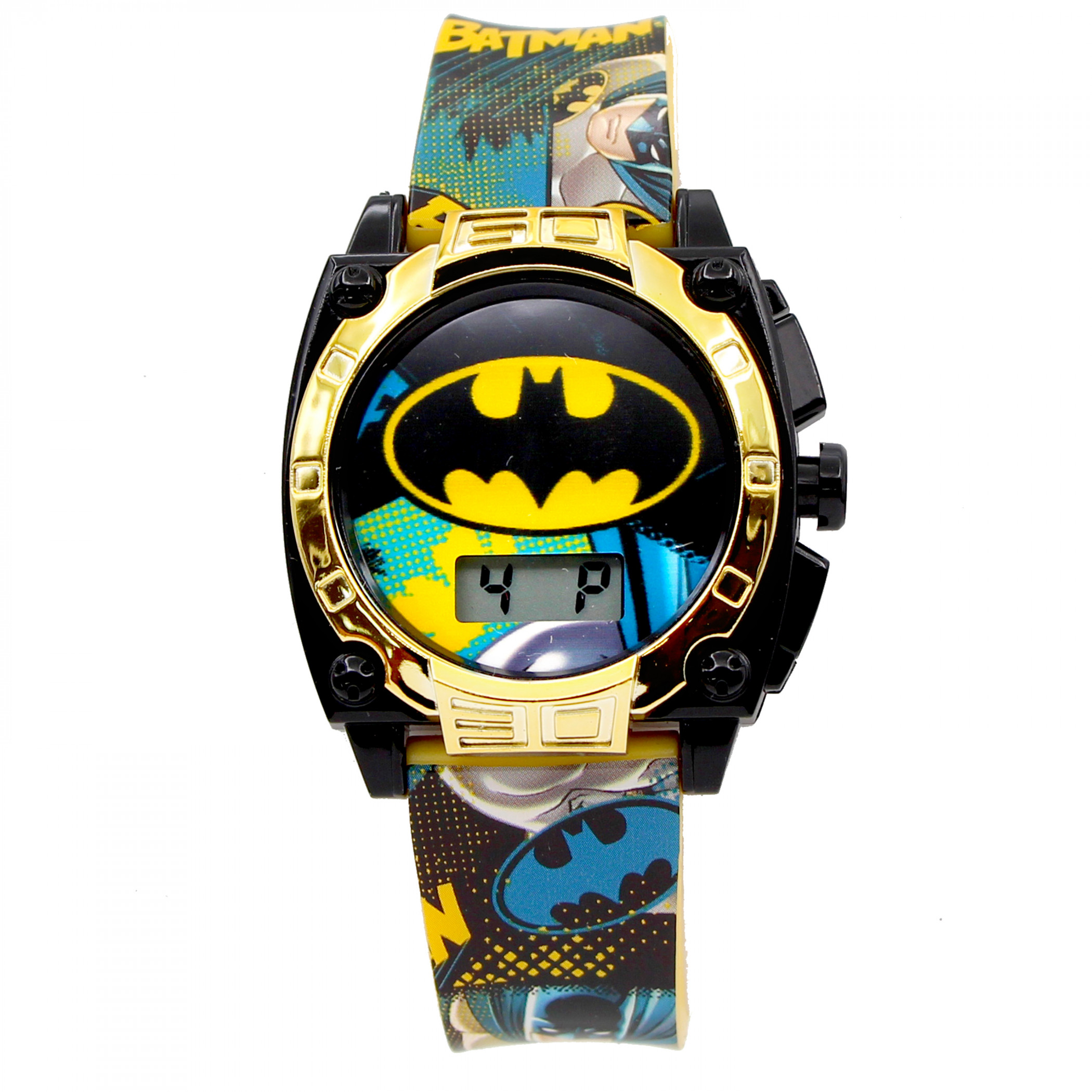 Batman Caped Crusader Kids Digital Watch, Multi-Color