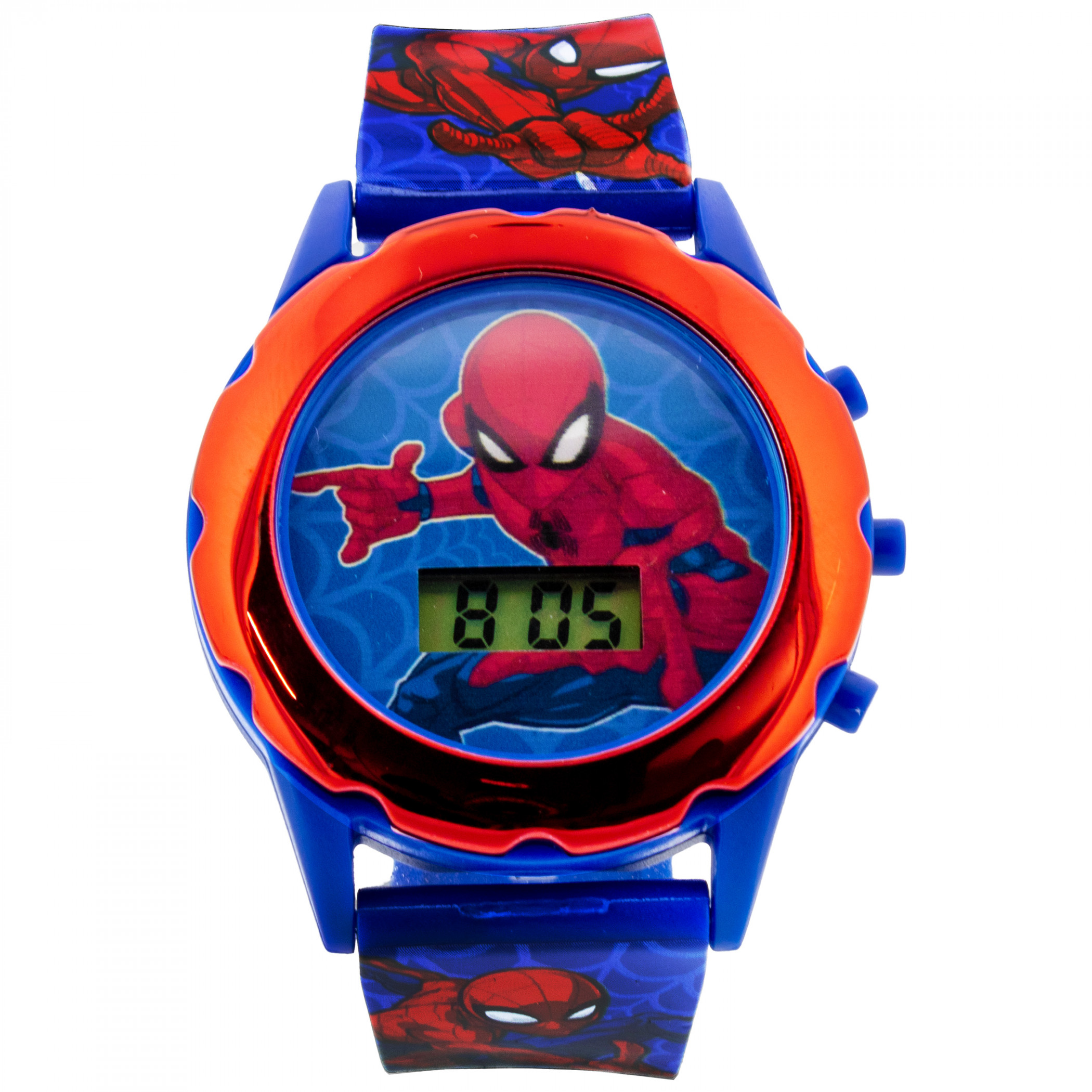 Spider-Man Webbing Kids Digital Watch, Blue