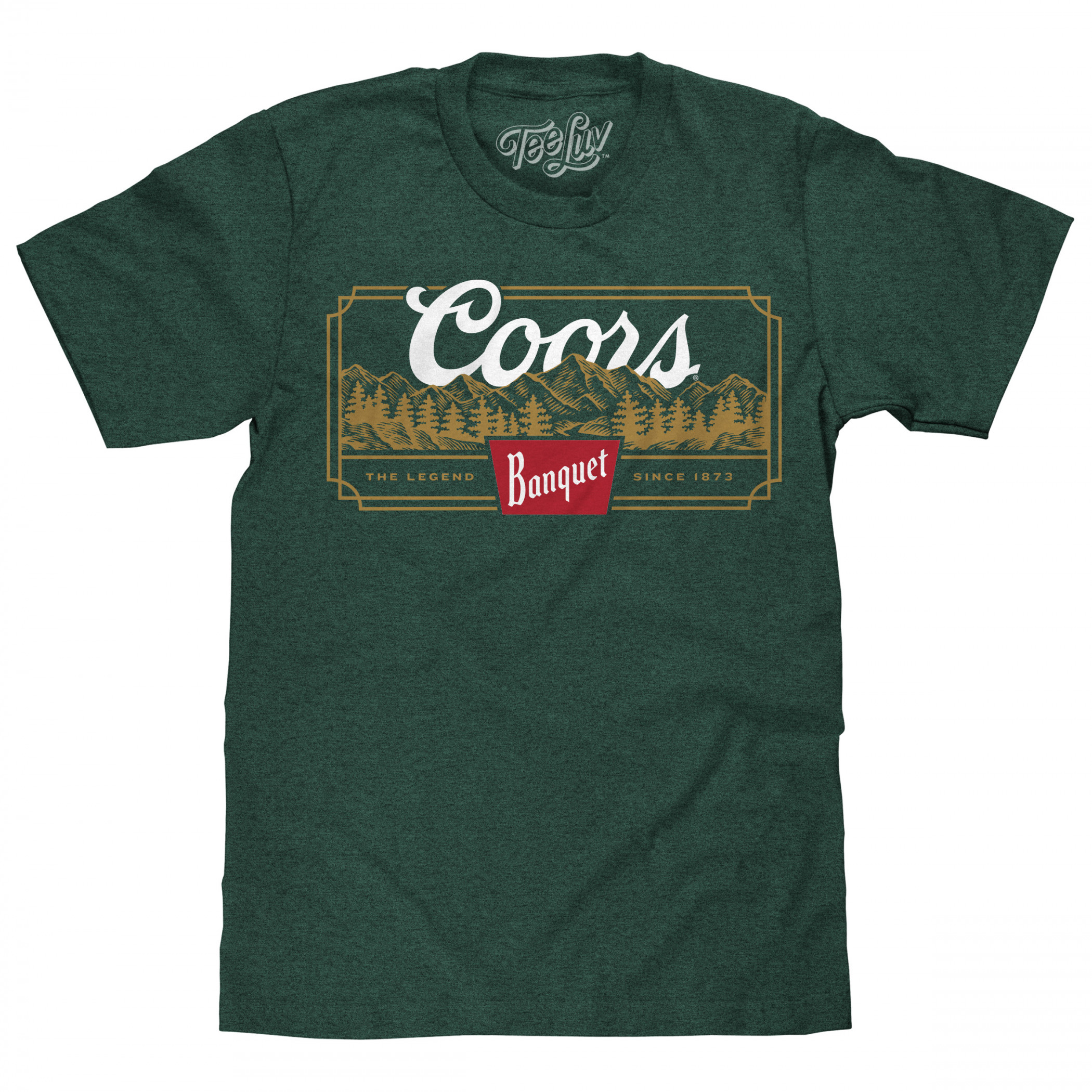 Coors Banquet Golden Mountain Range T-Shirt