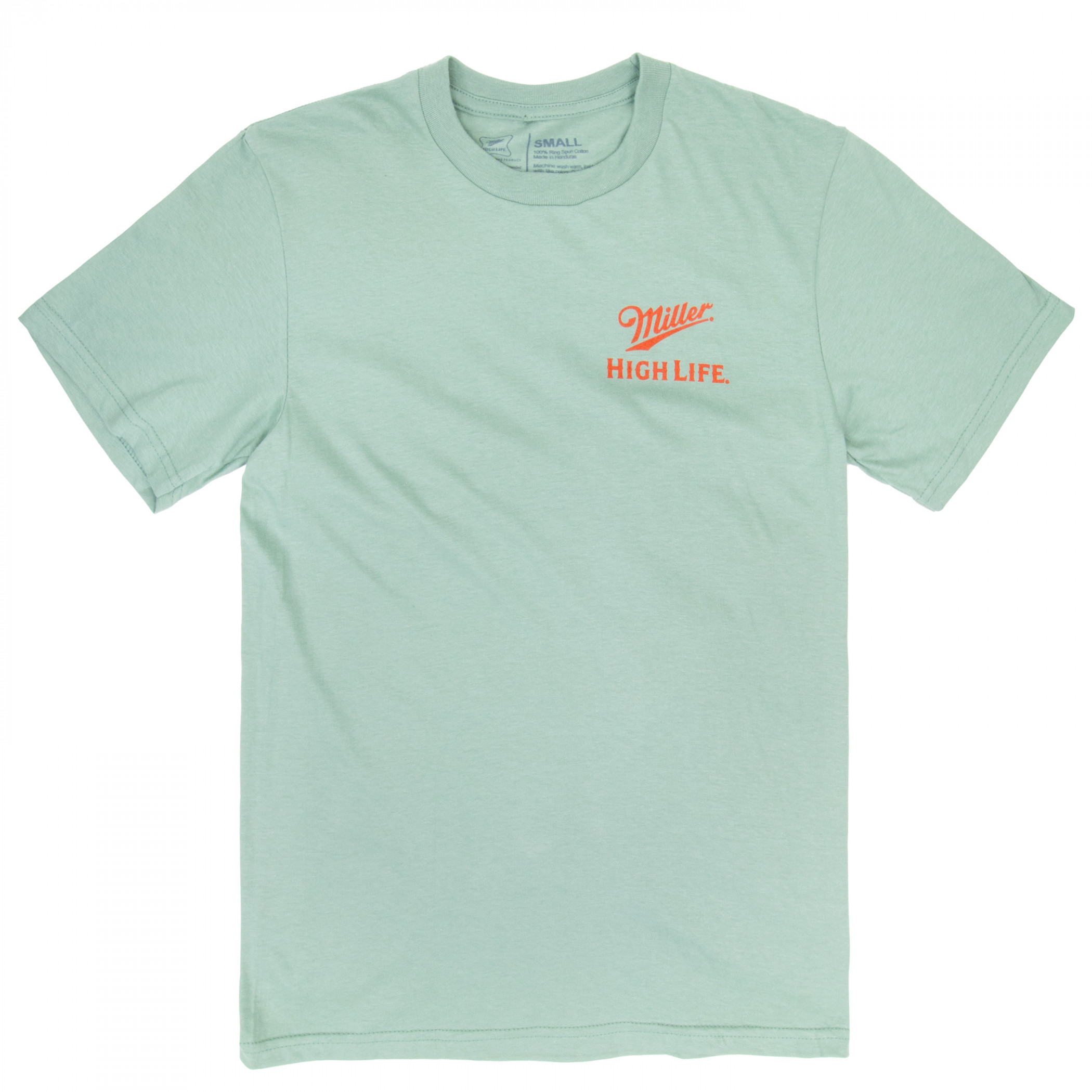 Miller High Life Labrador Front and Back Print T-Shirt