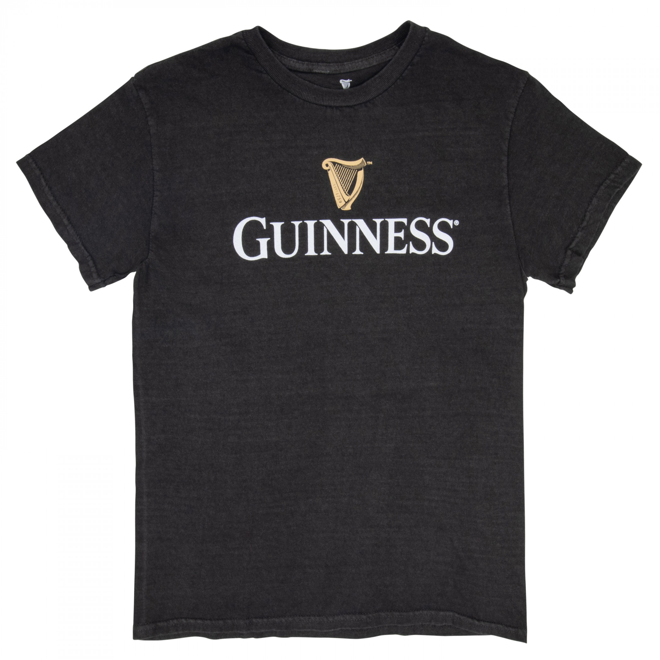 Guinness Toucan Directions Front and Back Print Mineral Wash Premium T-Shirt