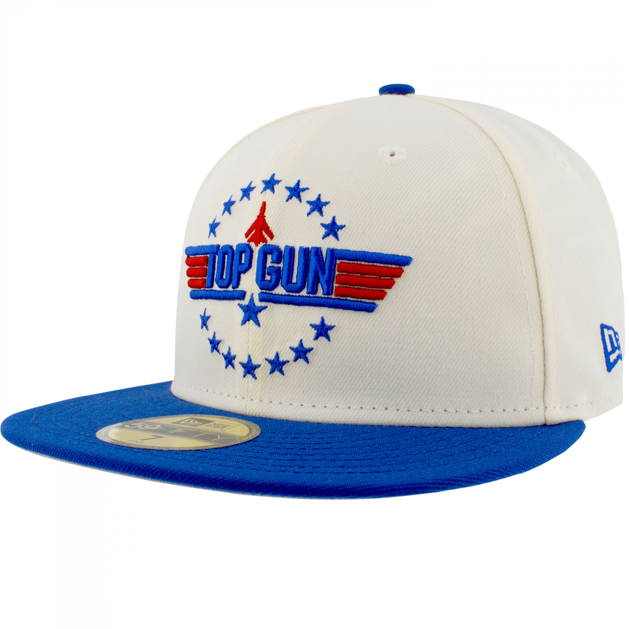 Top Gun Stars & Stripes Logo New Era 59Fifty Fitted Hat, Beige