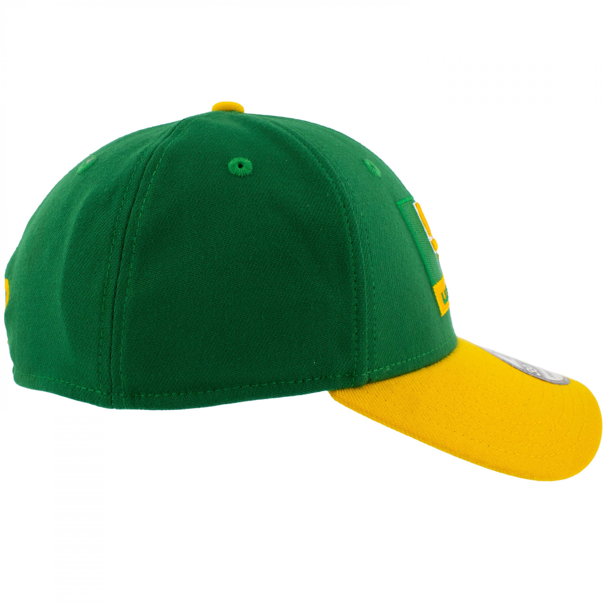 Luthorcorp Logo New Era 39Thirty Fitted Hat Multi-Color