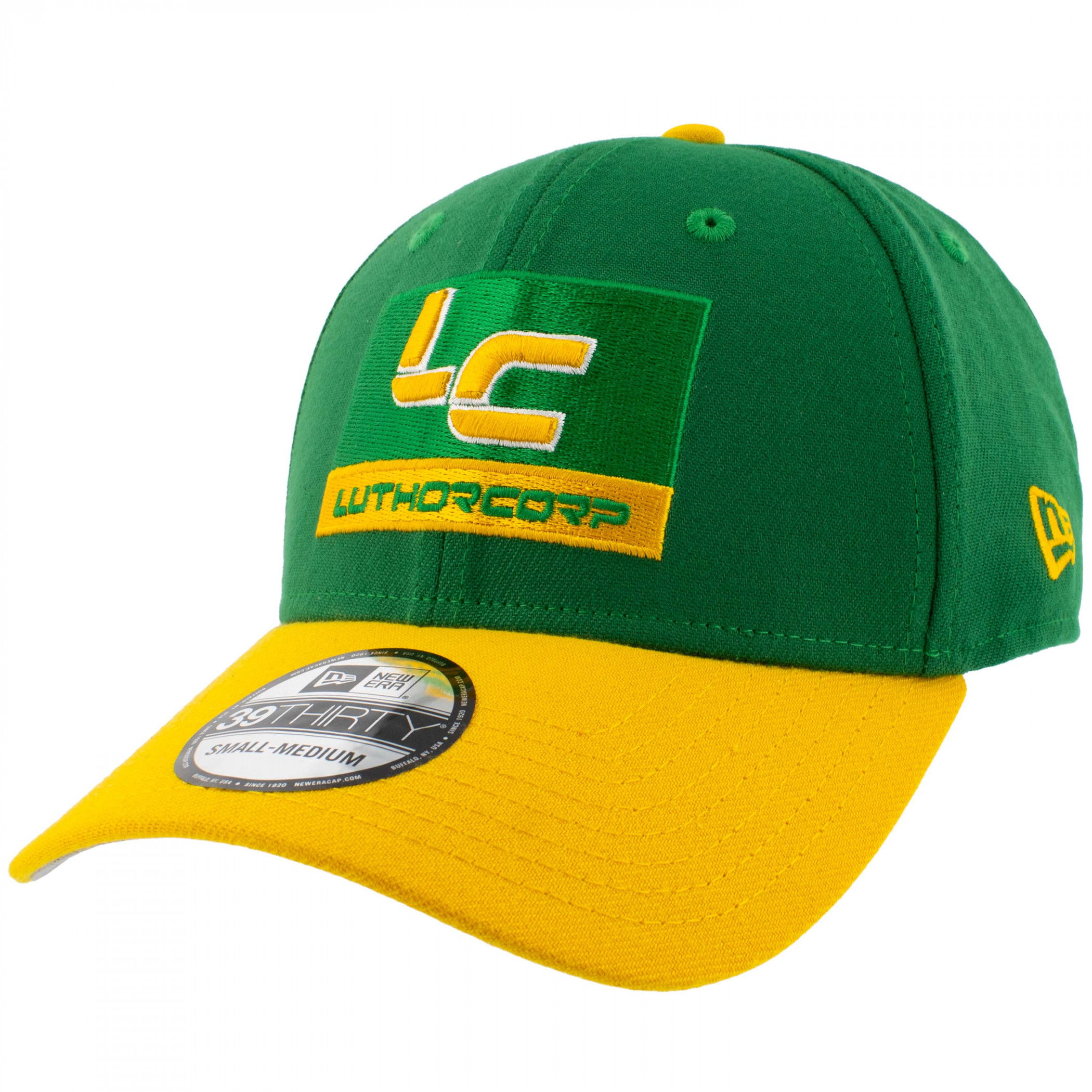 Luthorcorp Logo New Era 39Thirty Fitted Hat, Multi-Color