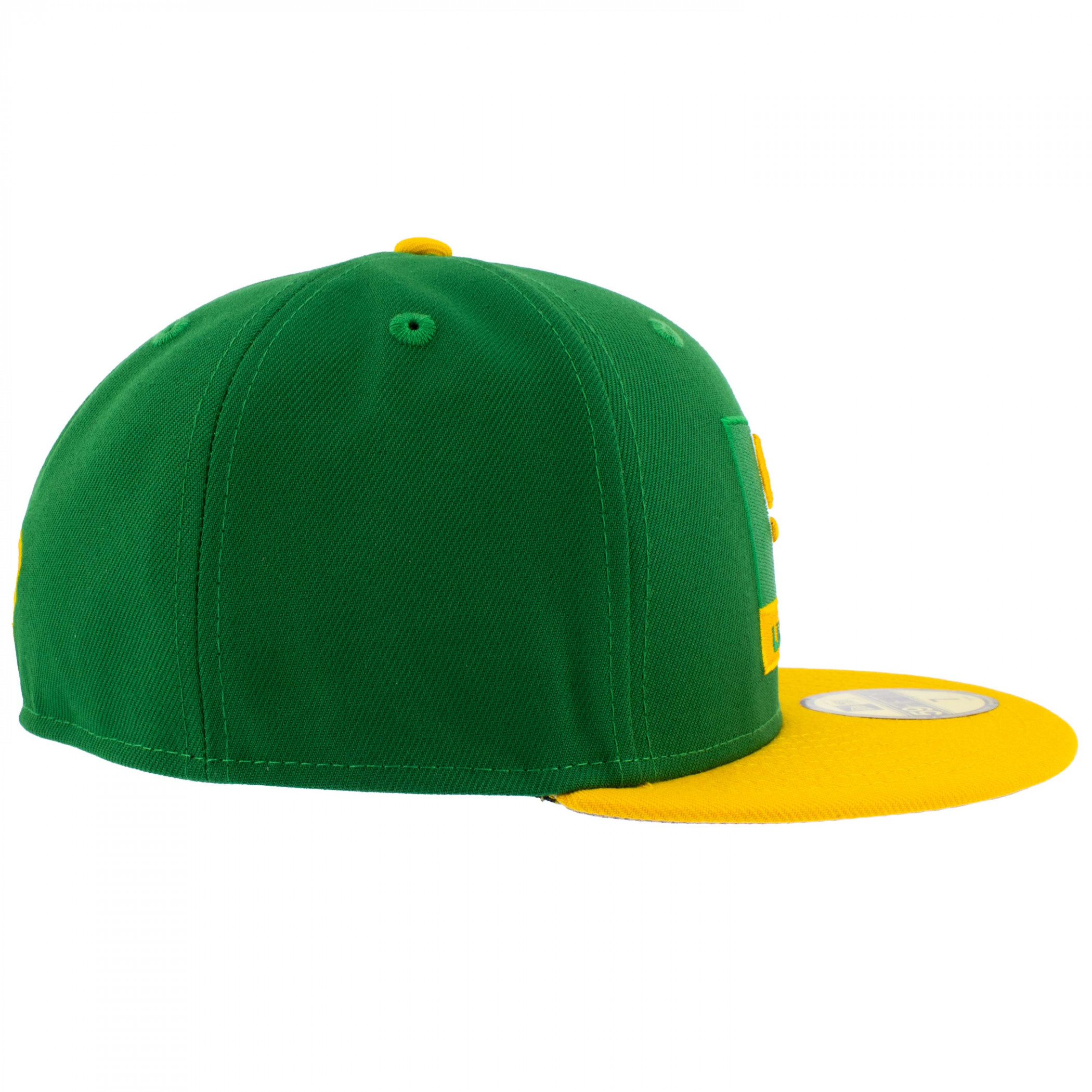 Luthorcorp Logo New Era 59Fifty Fitted Hat Multi-Color