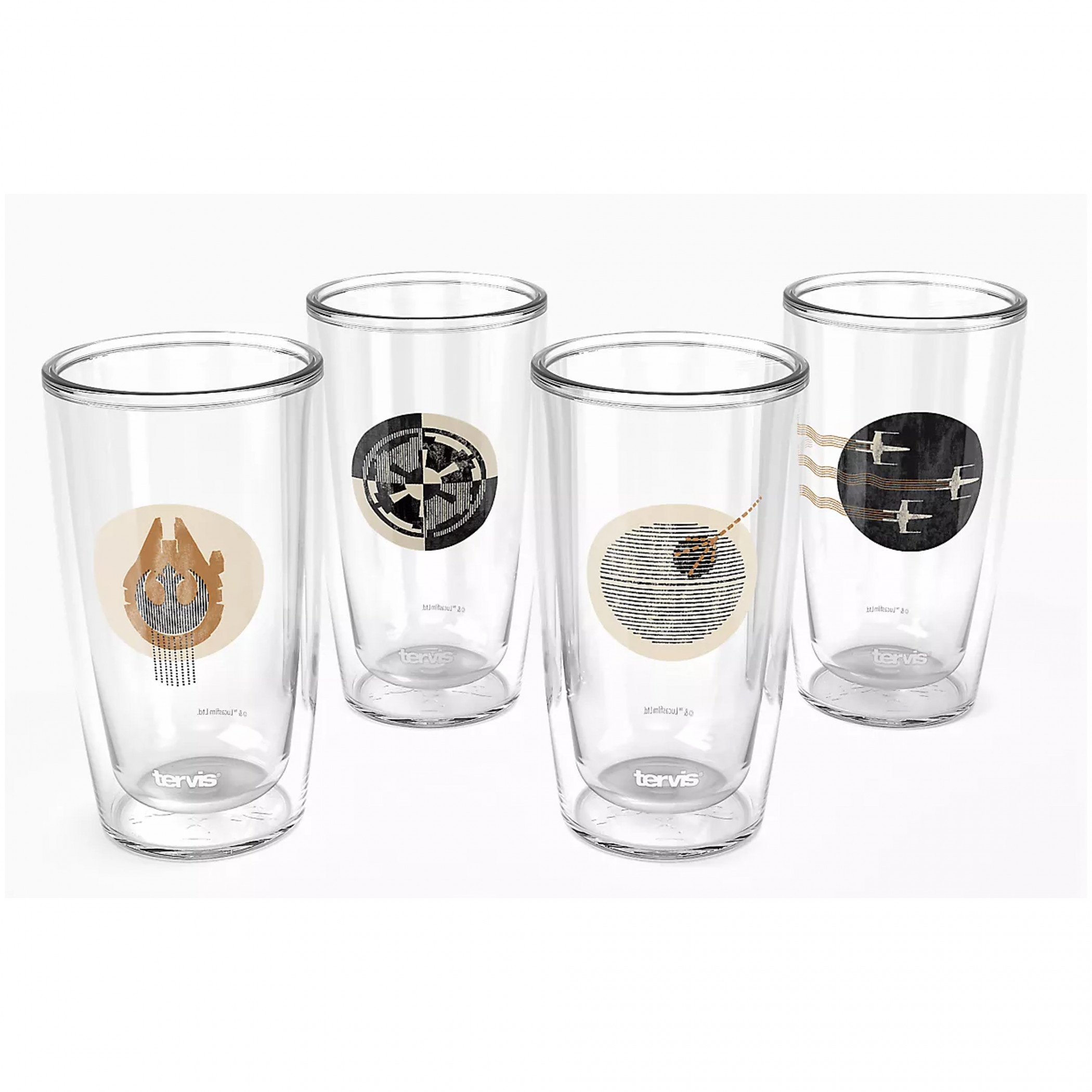 Star Wars Insignia Collection 16oz Tervis® Tumblers 4-Pack, Multi-Color