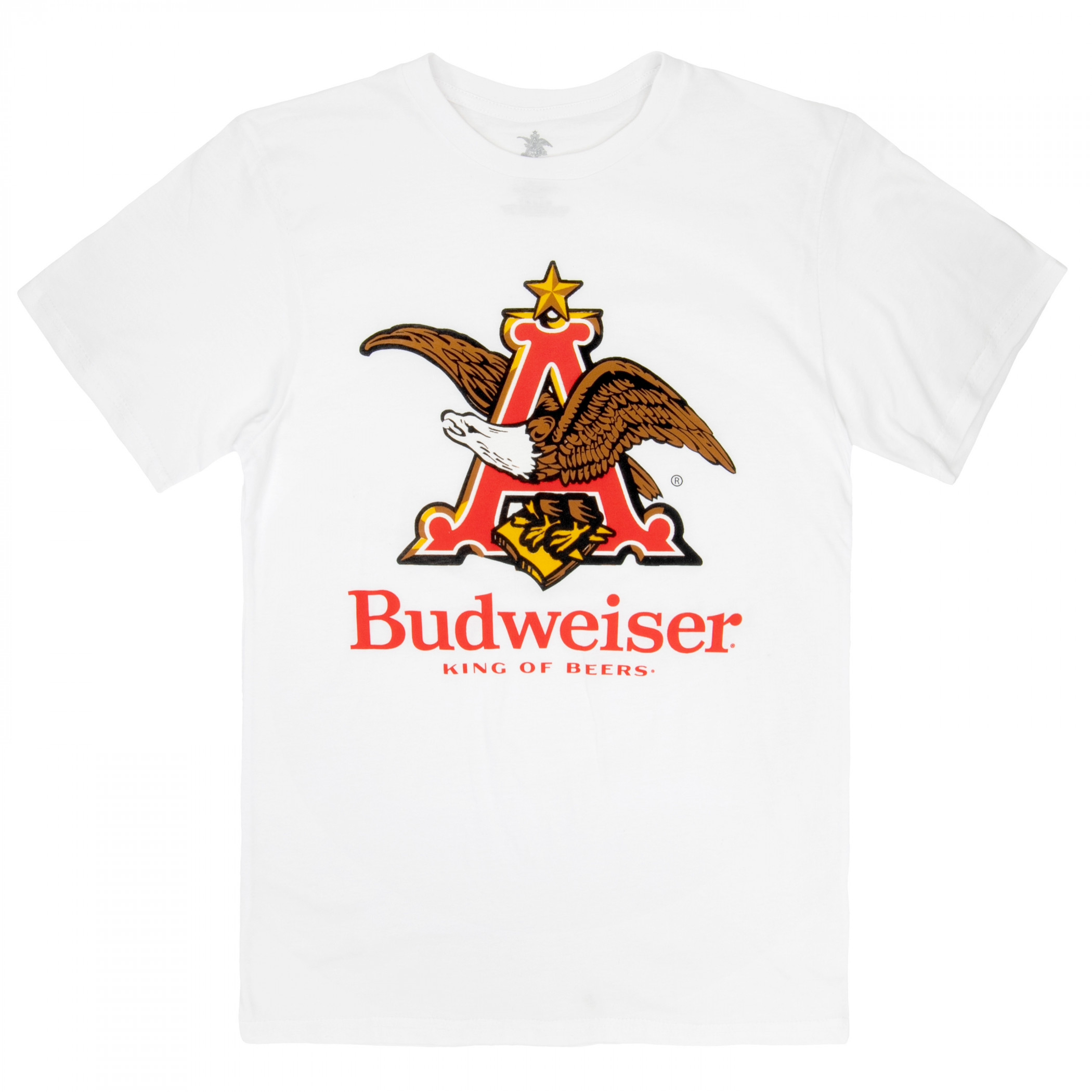 Budweiser Bald Eagle Logo White Colorway T-Shirt