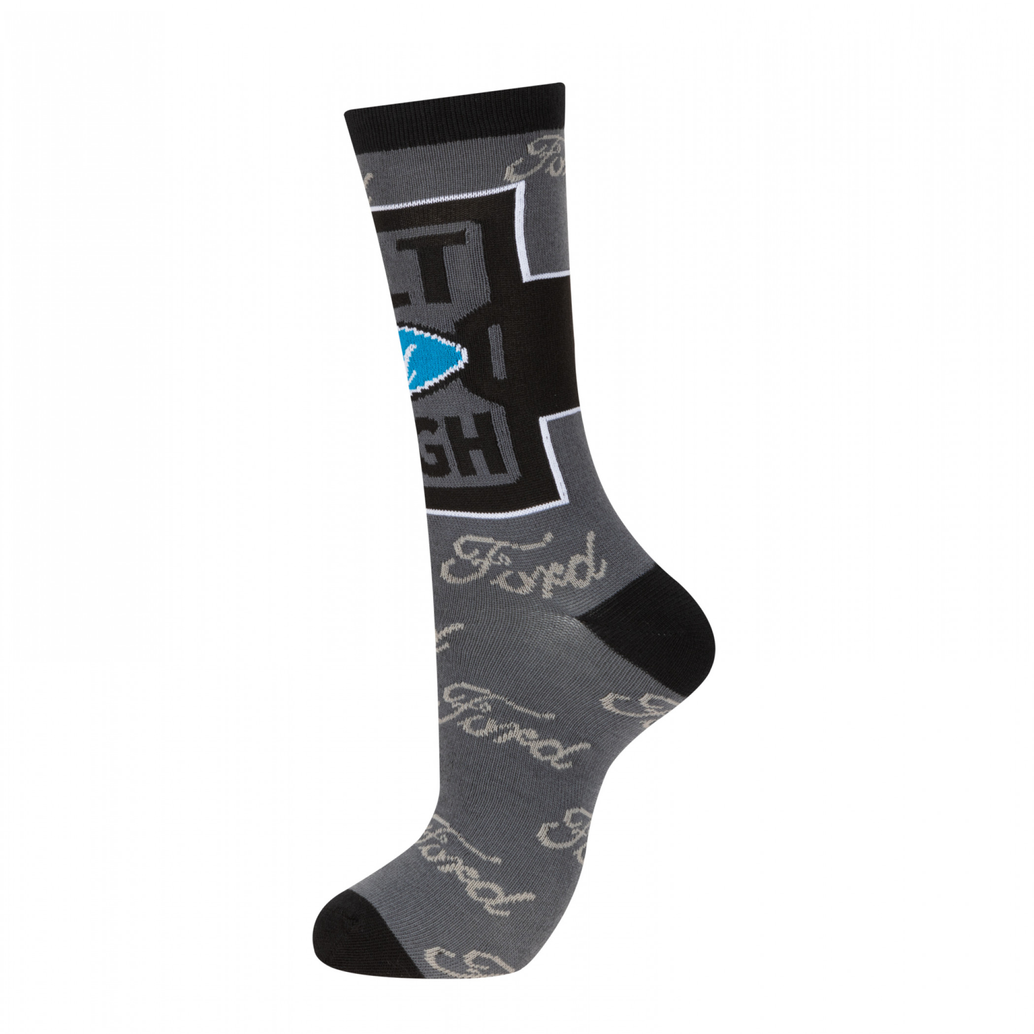 Ford Built Tough Logo Crew Socks