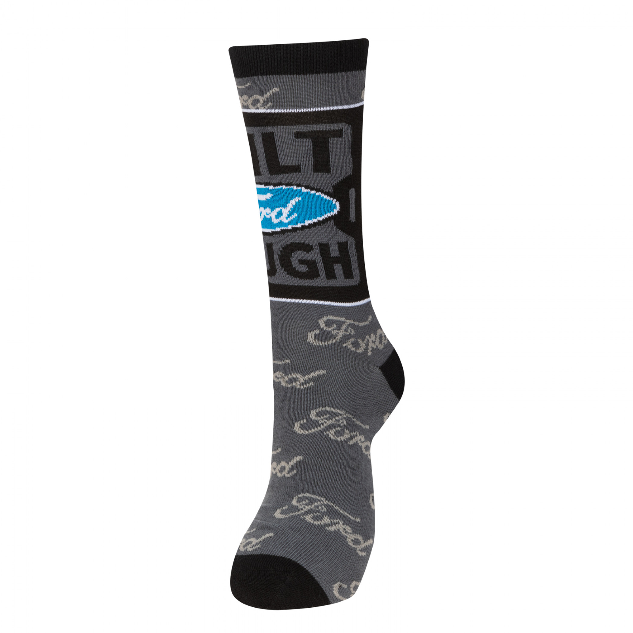 Ford Built Tough Logo Crew Socks