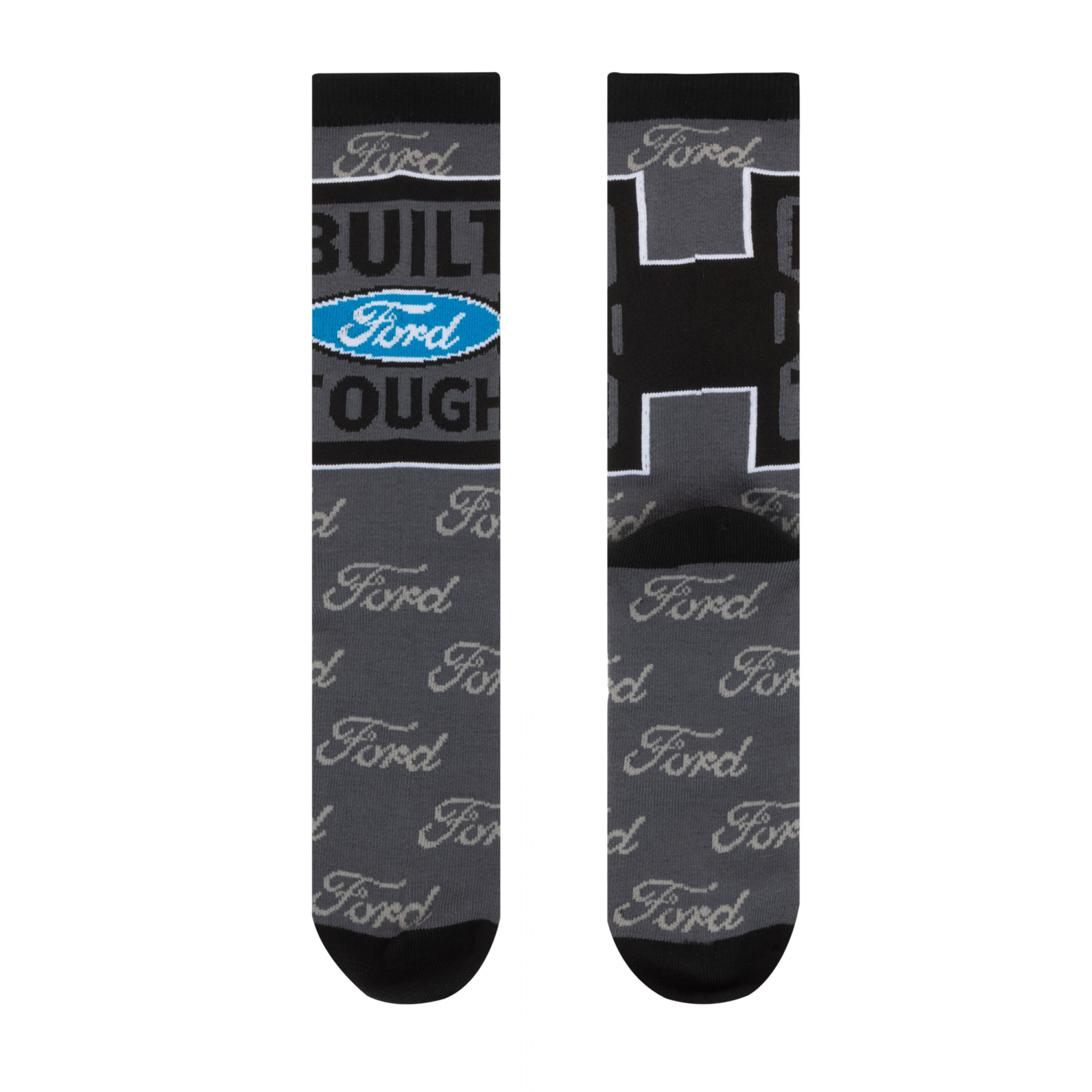 Ford Built Tough Logo Crew Socks