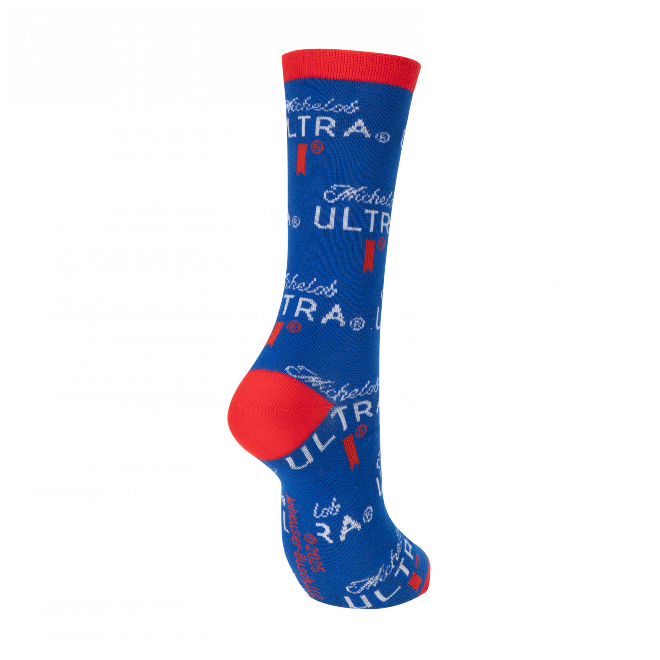 Michelob Ultra Logo Pattern Crew Socks